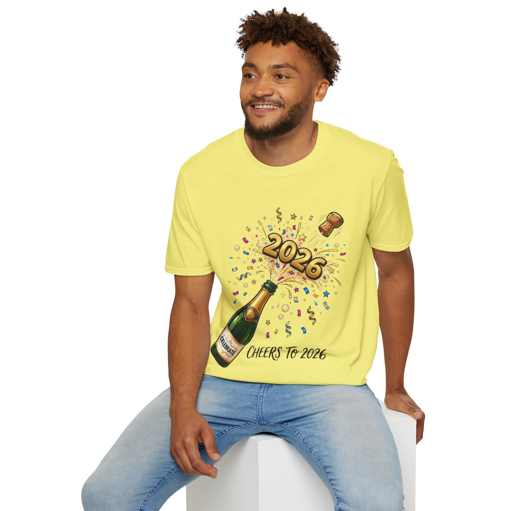 Celebrate 2026 Urban Streetwear Tee - Trendy Vibes