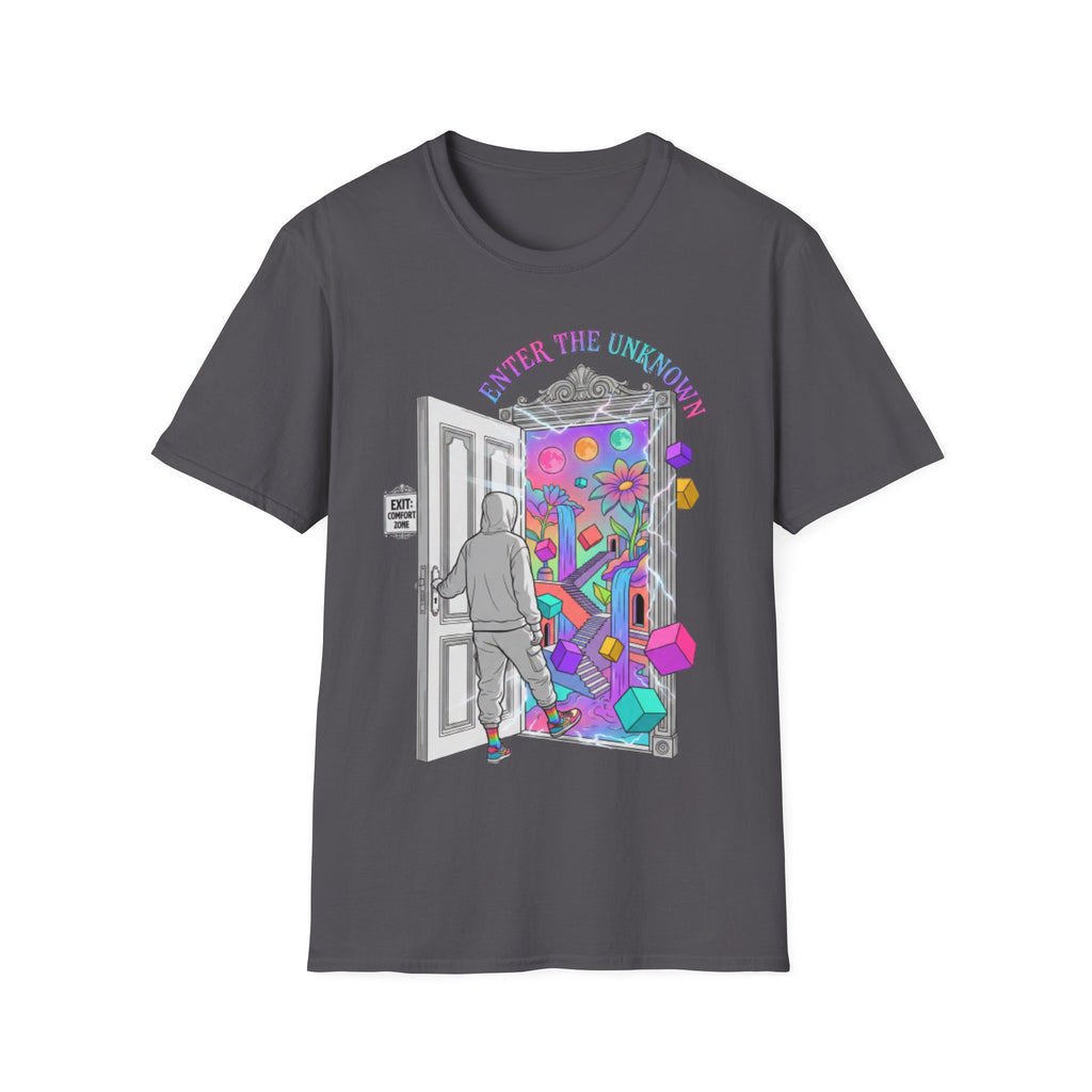 Trendy Streetwear 'Enter the Unknown' Tee