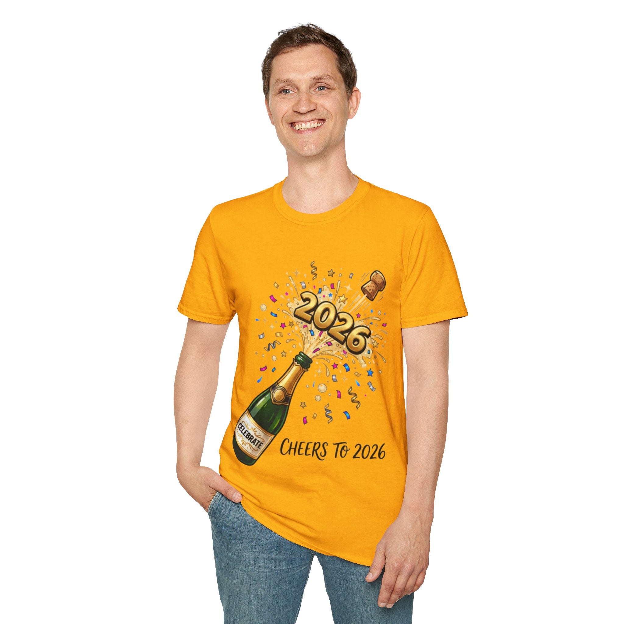 Celebrate 2026 Urban Streetwear Tee - Trendy Vibes