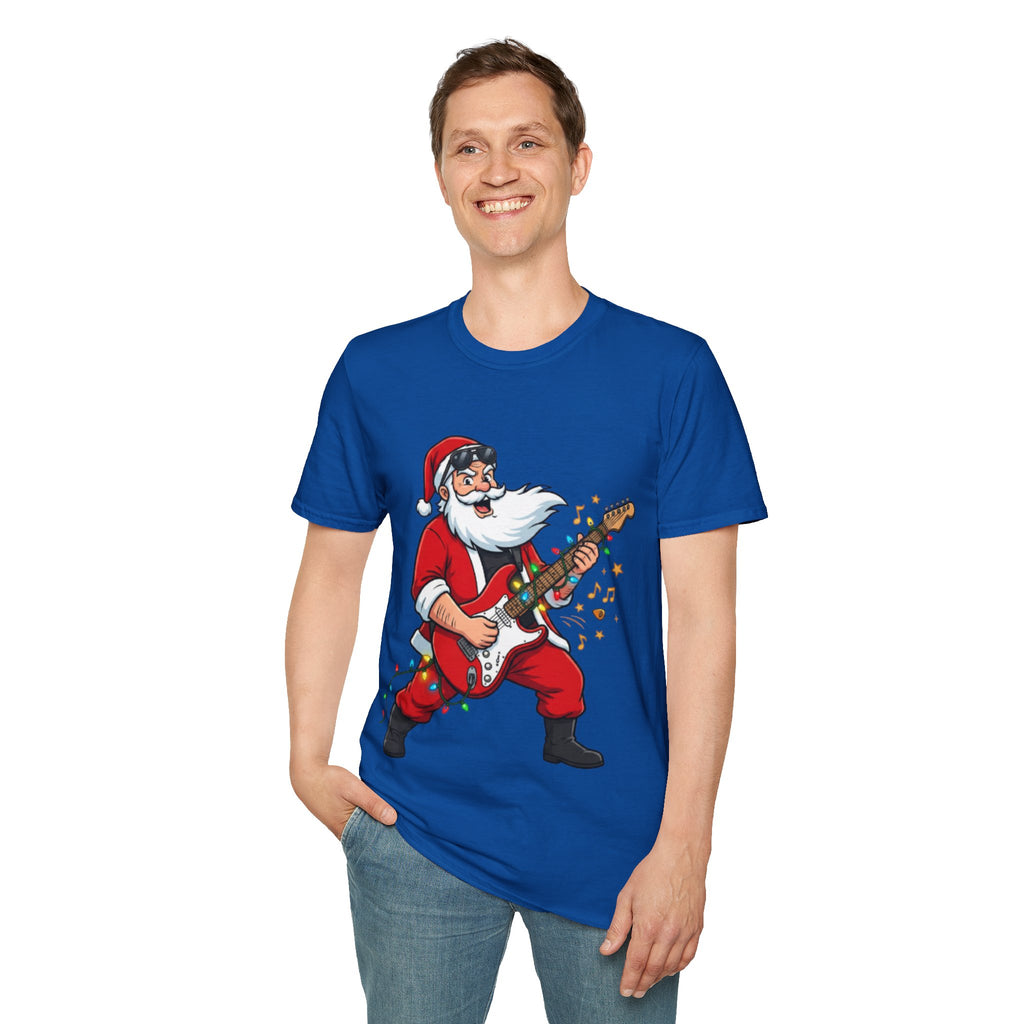 Rockin' Santa Tee | Funny & Cool Christmas T-shirt