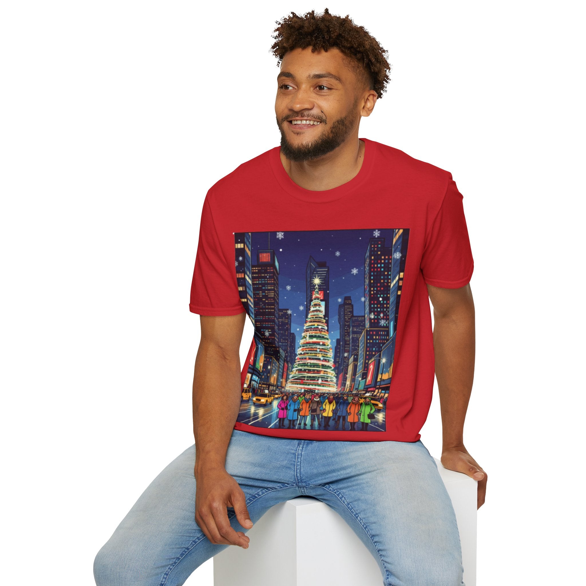New York Christmas T-Shirt: Festive & Stylish