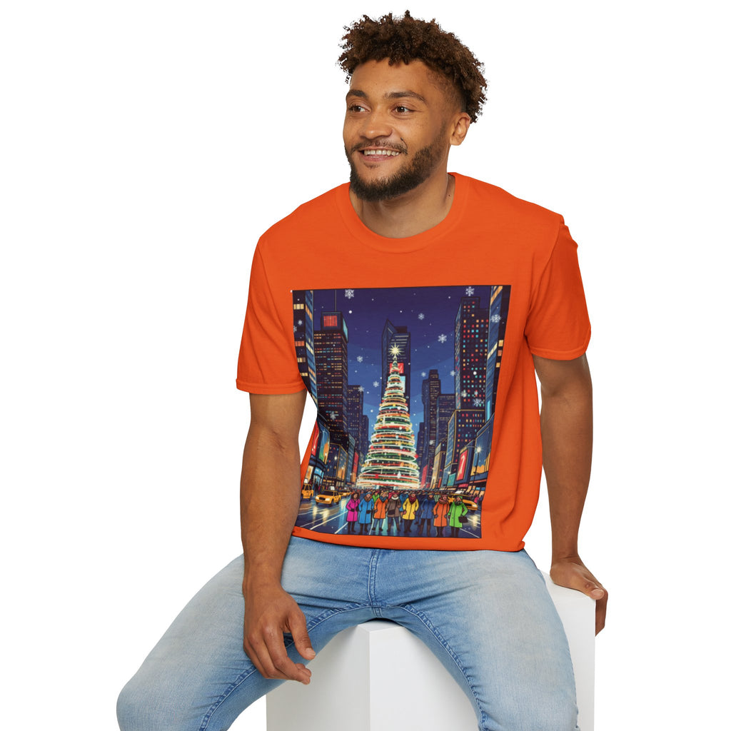 New York Christmas T-Shirt: Festive & Stylish