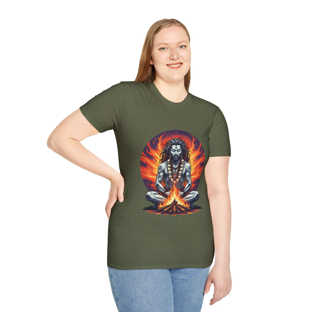 Authentic Aghori India T-Shirt: Bold Cultural Statement