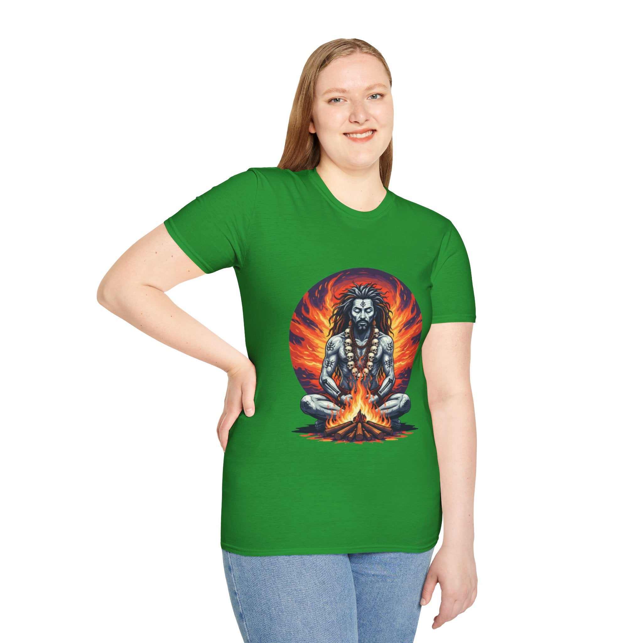 Authentic Aghori India T-Shirt: Bold Cultural Statement
