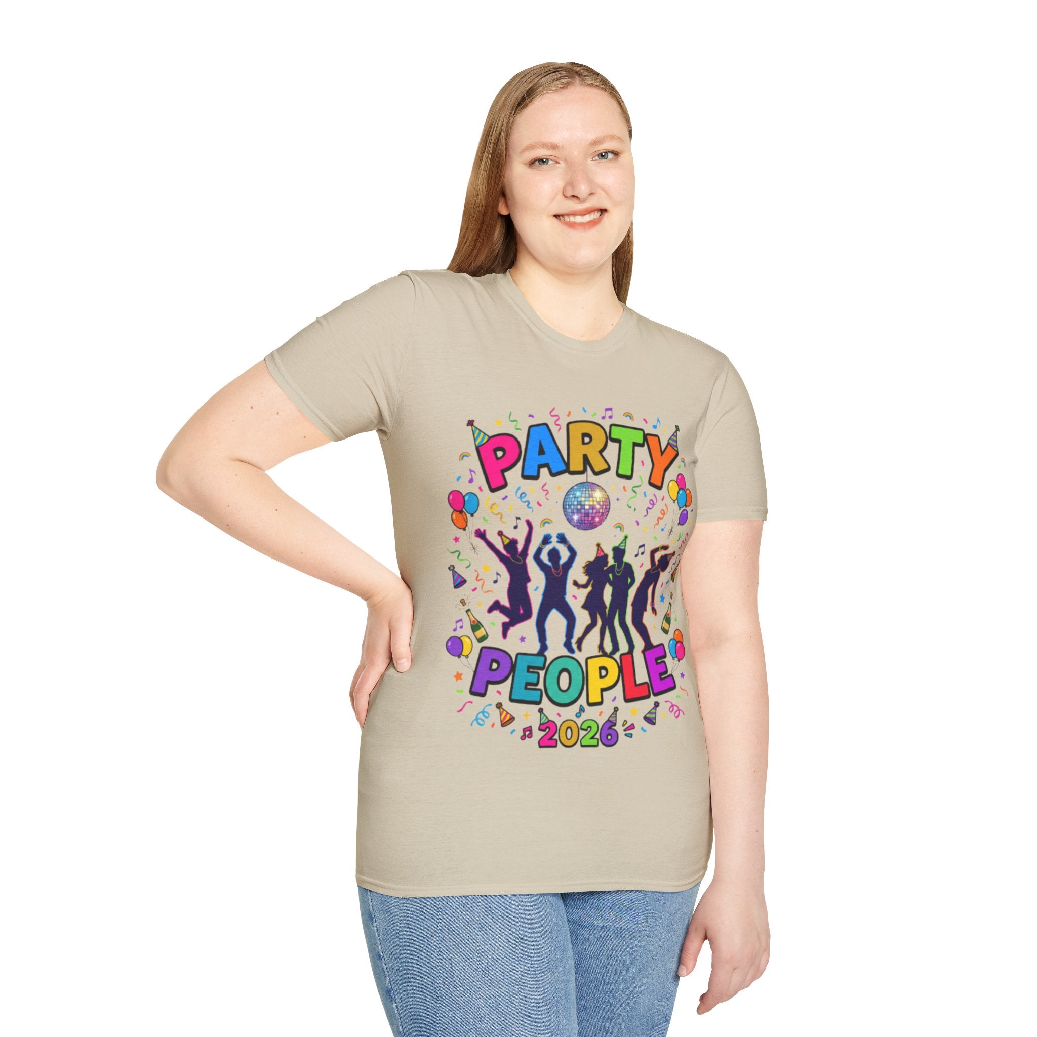 Party People 2026 Vibrant Streetwear Tee