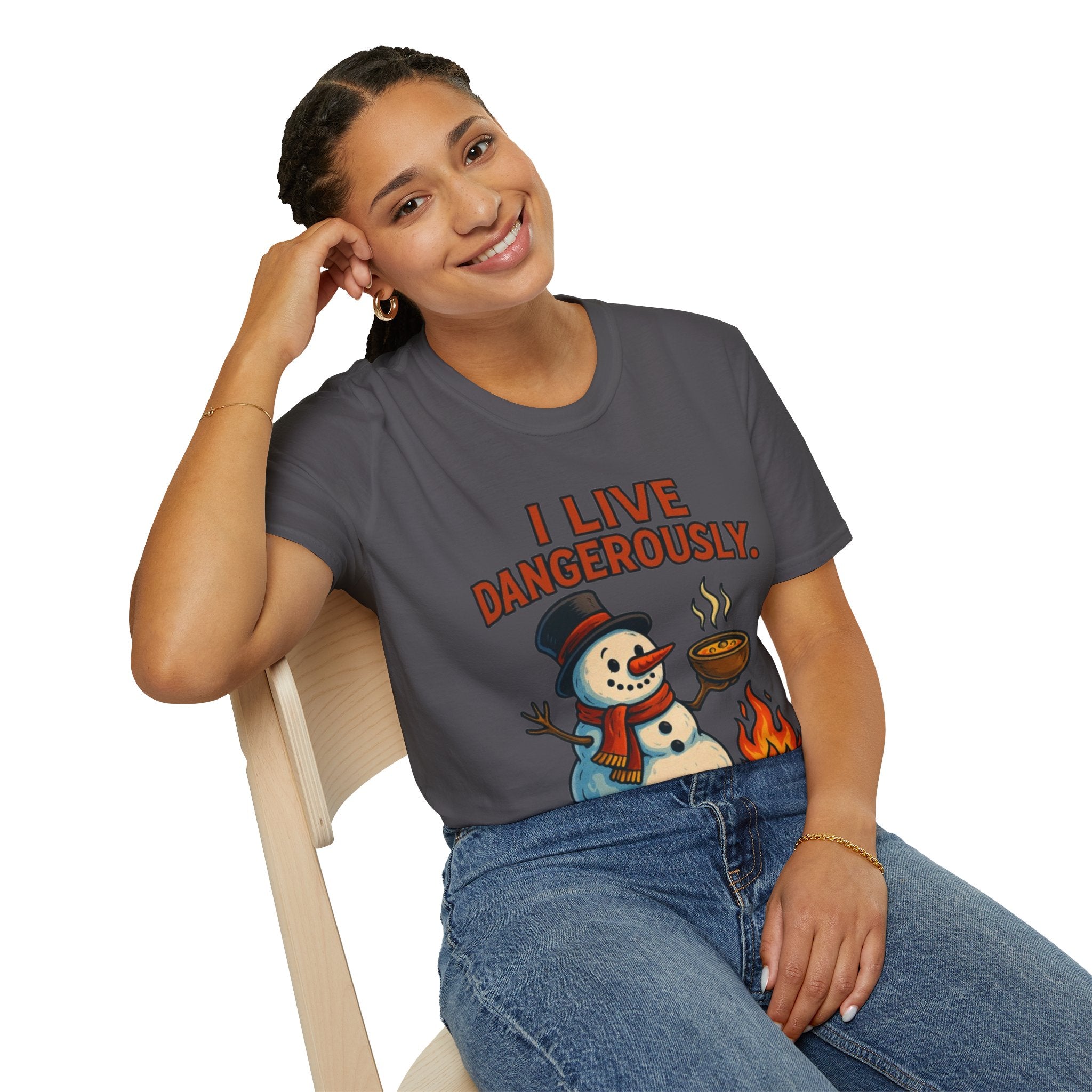 Melting Snowman Tee | Funny & Cool Christmas T-shirt