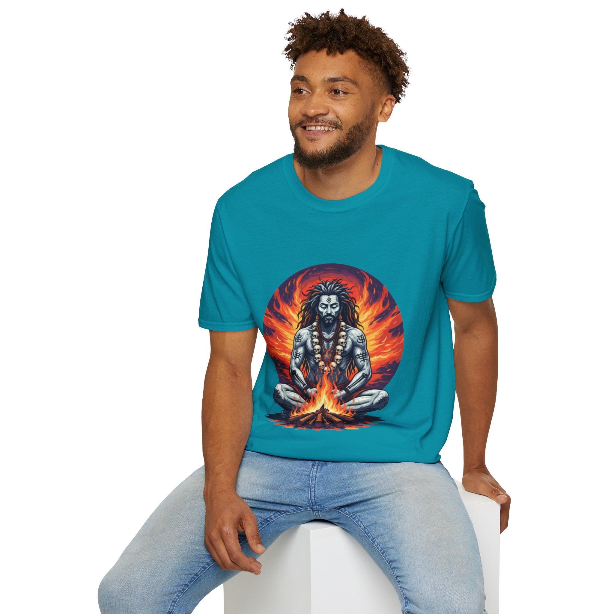 Authentic Aghori India T-Shirt: Bold Cultural Statement