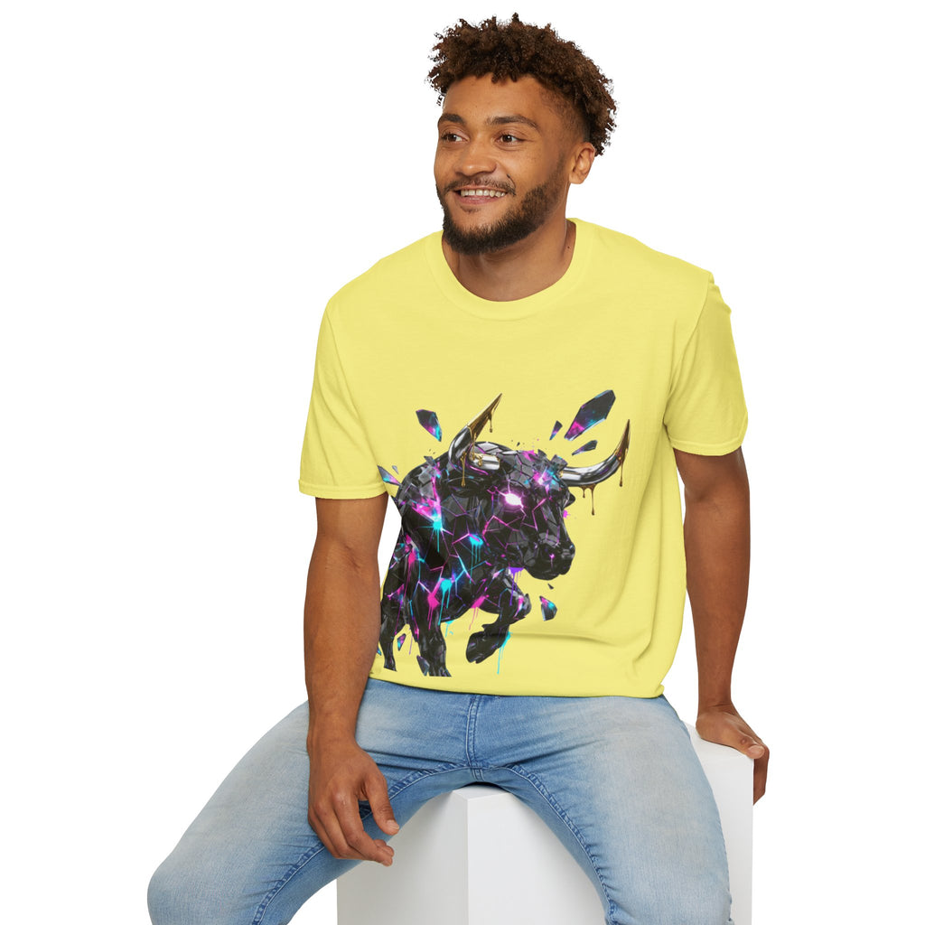 Neon Bull Unisex Tee - Trendy Urban Streetwear