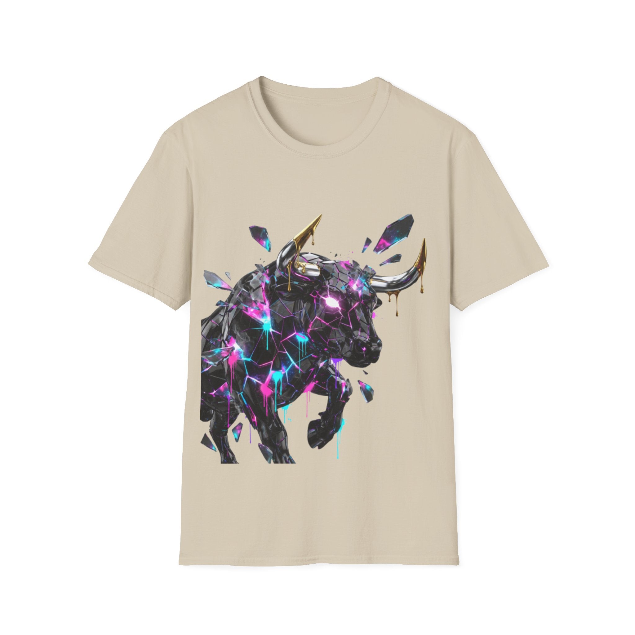 Neon Bull Unisex Tee - Trendy Urban Streetwear