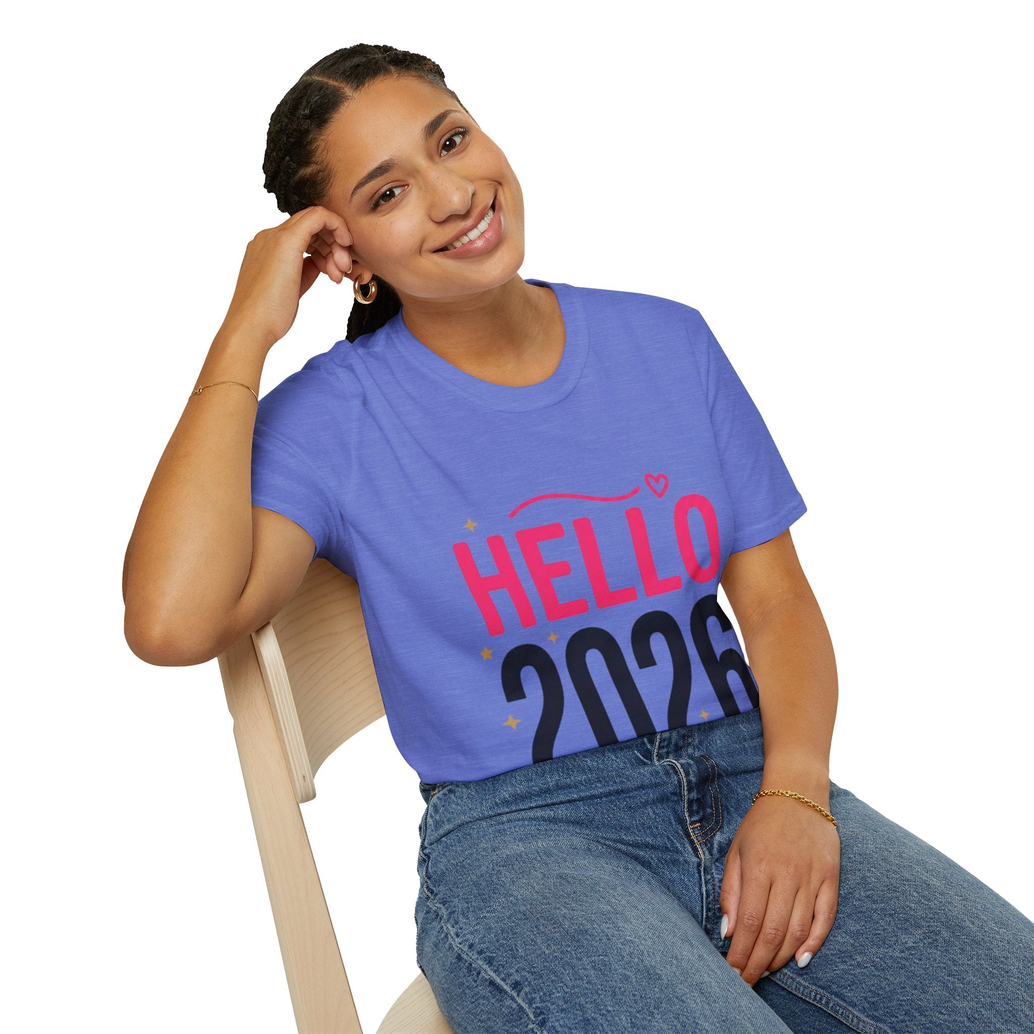 Hello 2026 New Year T-Shirt | Festive NYE Graphic Tee