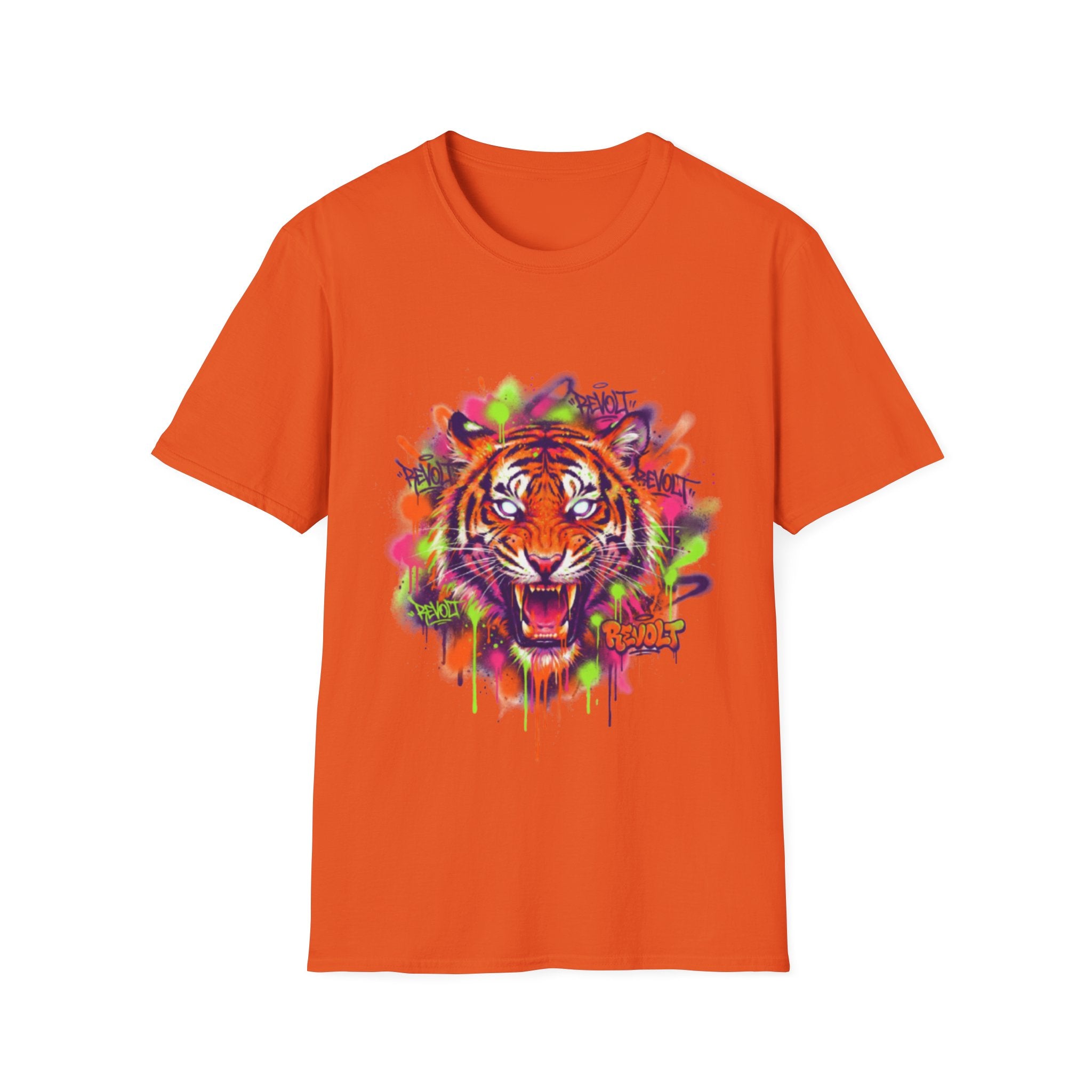 Trendy Urban Tiger Tee - Bold Streetwear Vibes