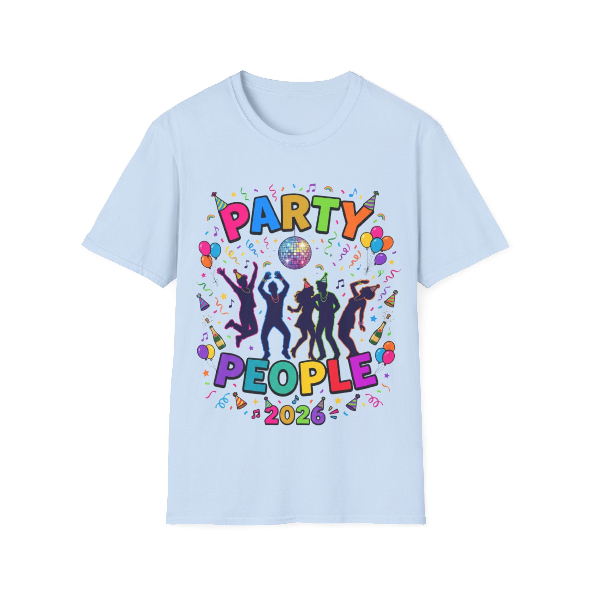 Party People 2026 Vibrant Streetwear Tee