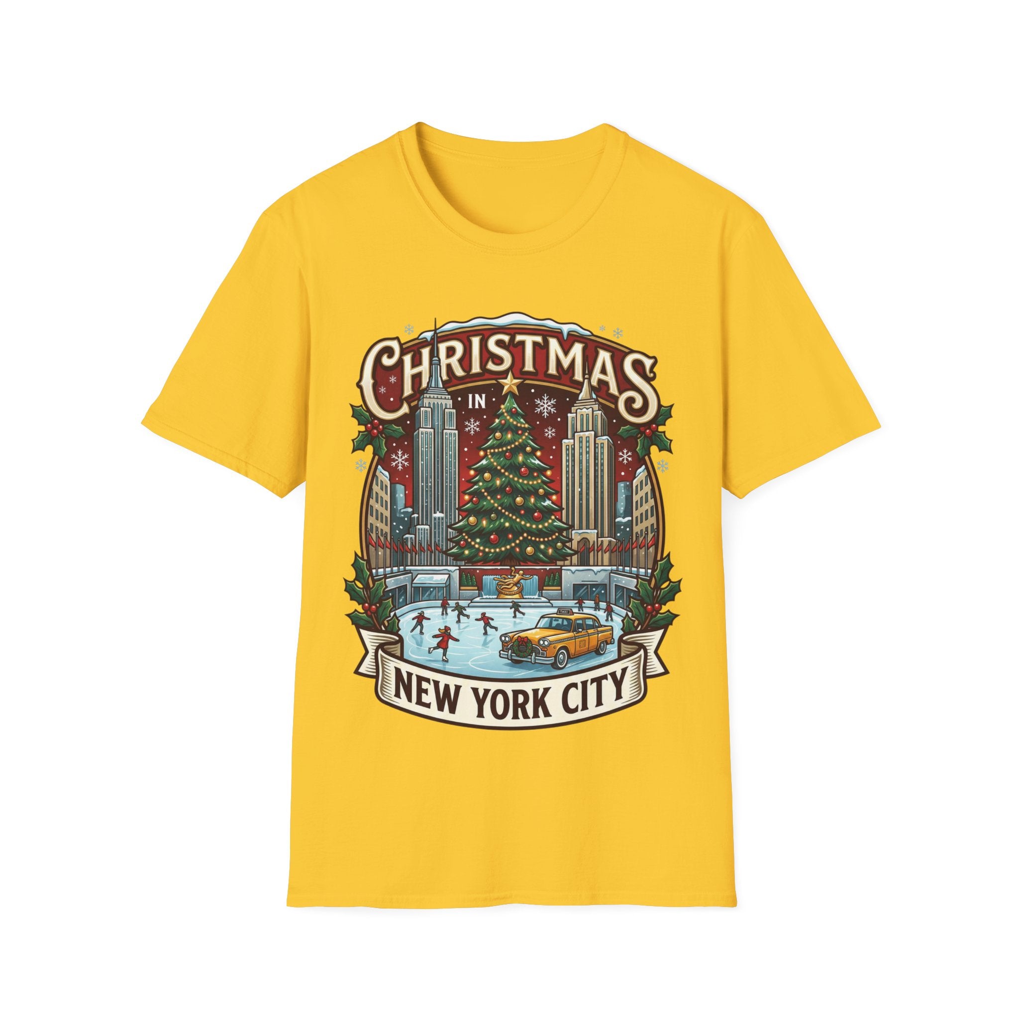New York Christmas T-Shirt: Festive & Stylish