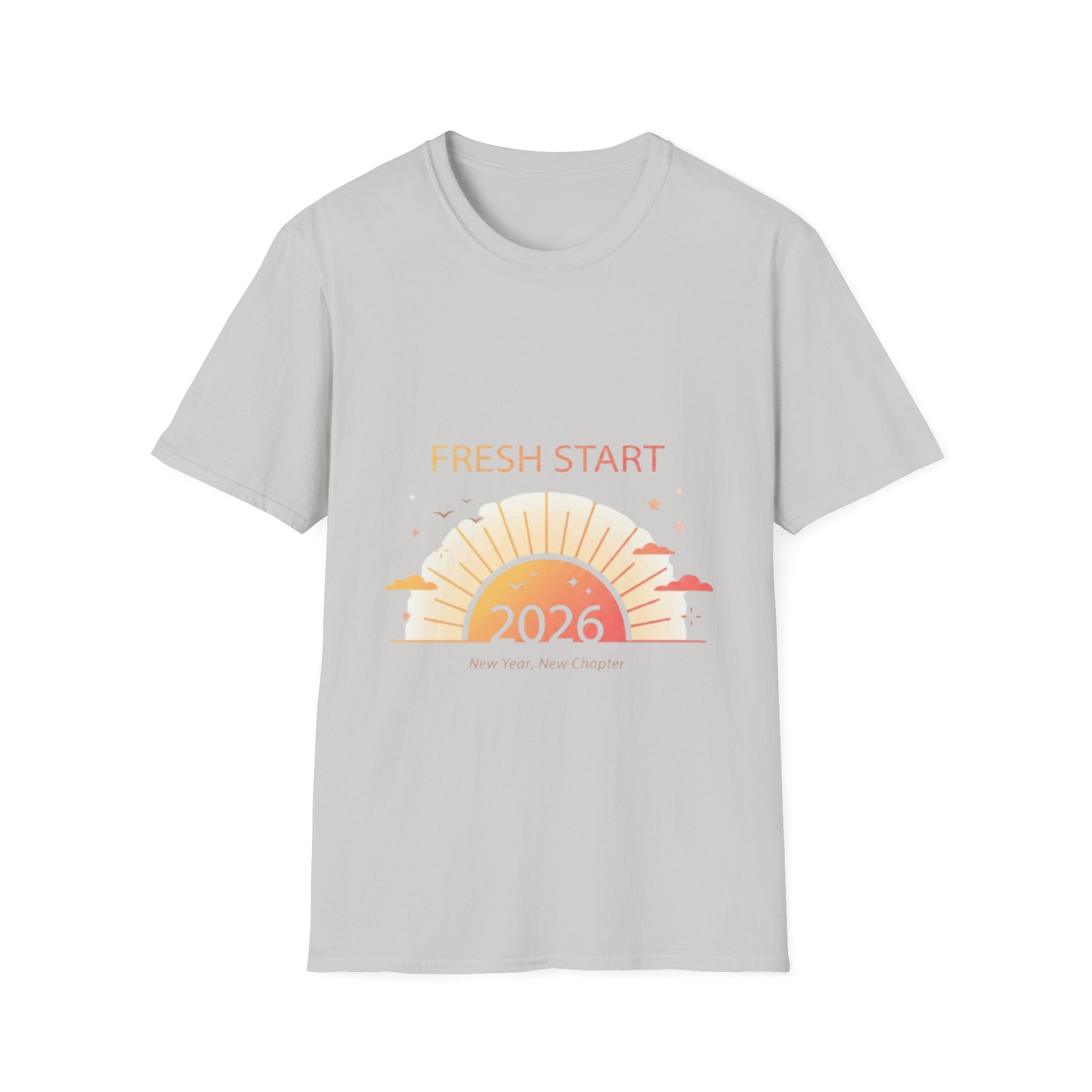 Trendy 2026 Fresh Start Sunrise Unisex Tee