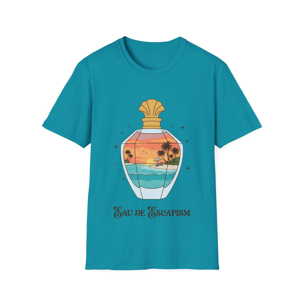 Eau De Escapism Graphic Tee - Dreamy Vacation Aesthetic T-shirt