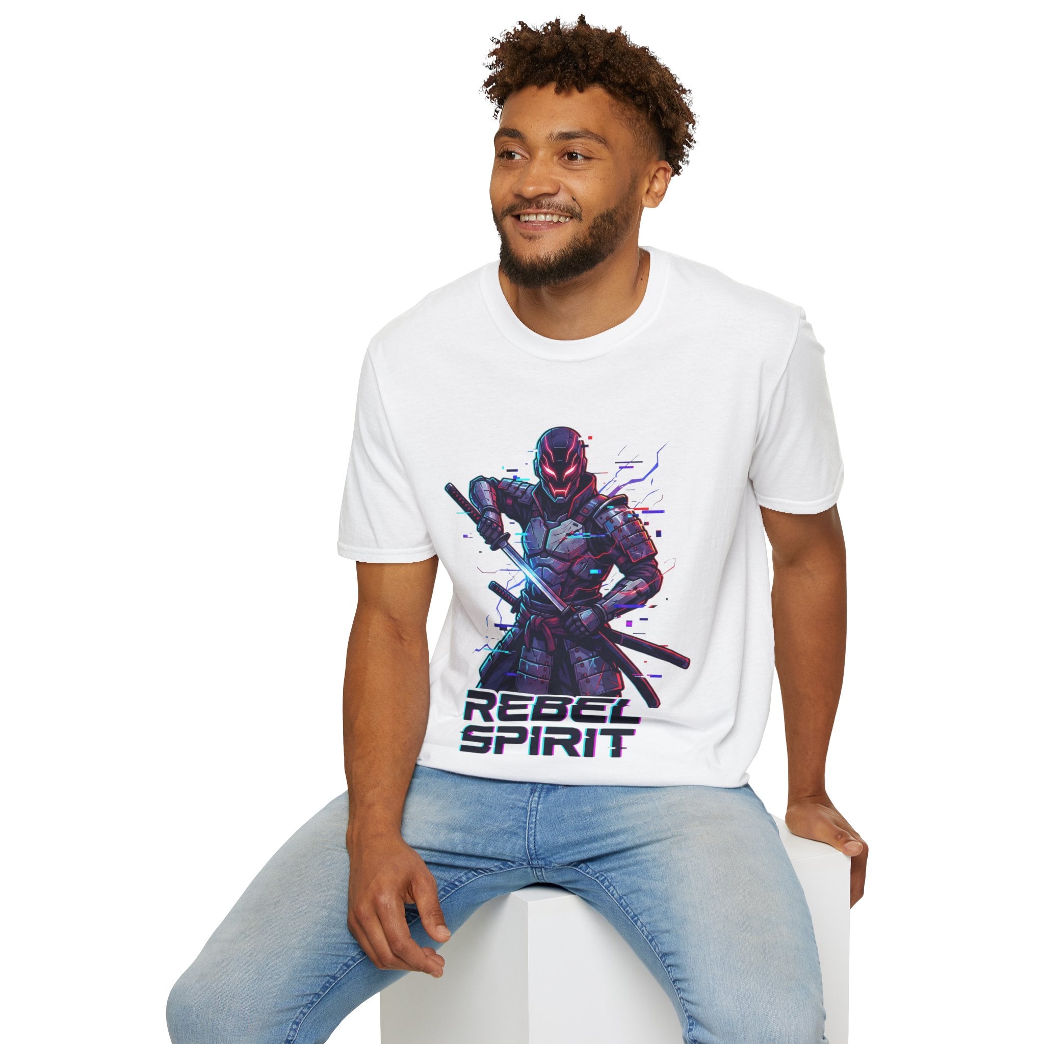 Revolt Drip: Cyber Samurai T-shirt
