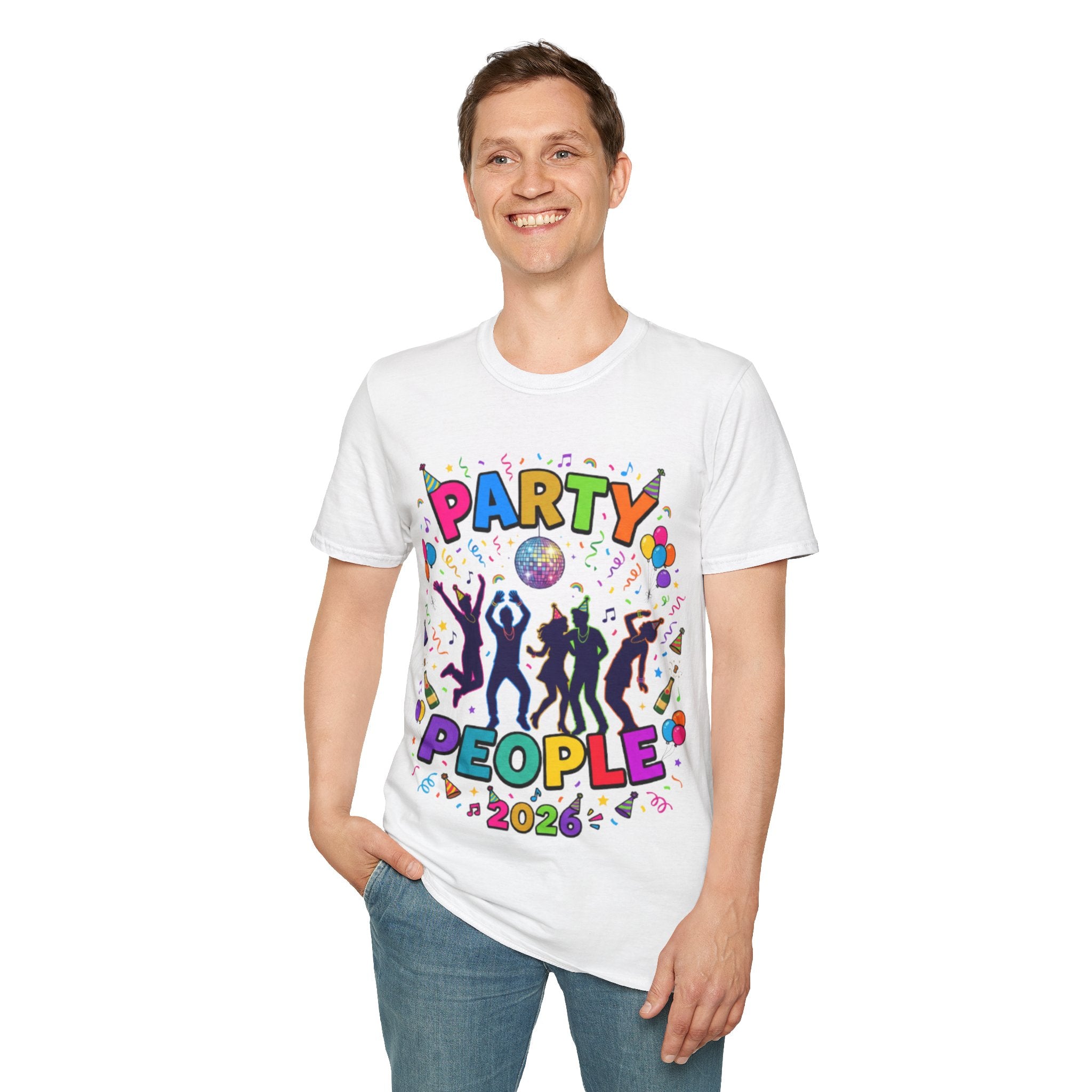 Party People 2026 Vibrant Streetwear Tee