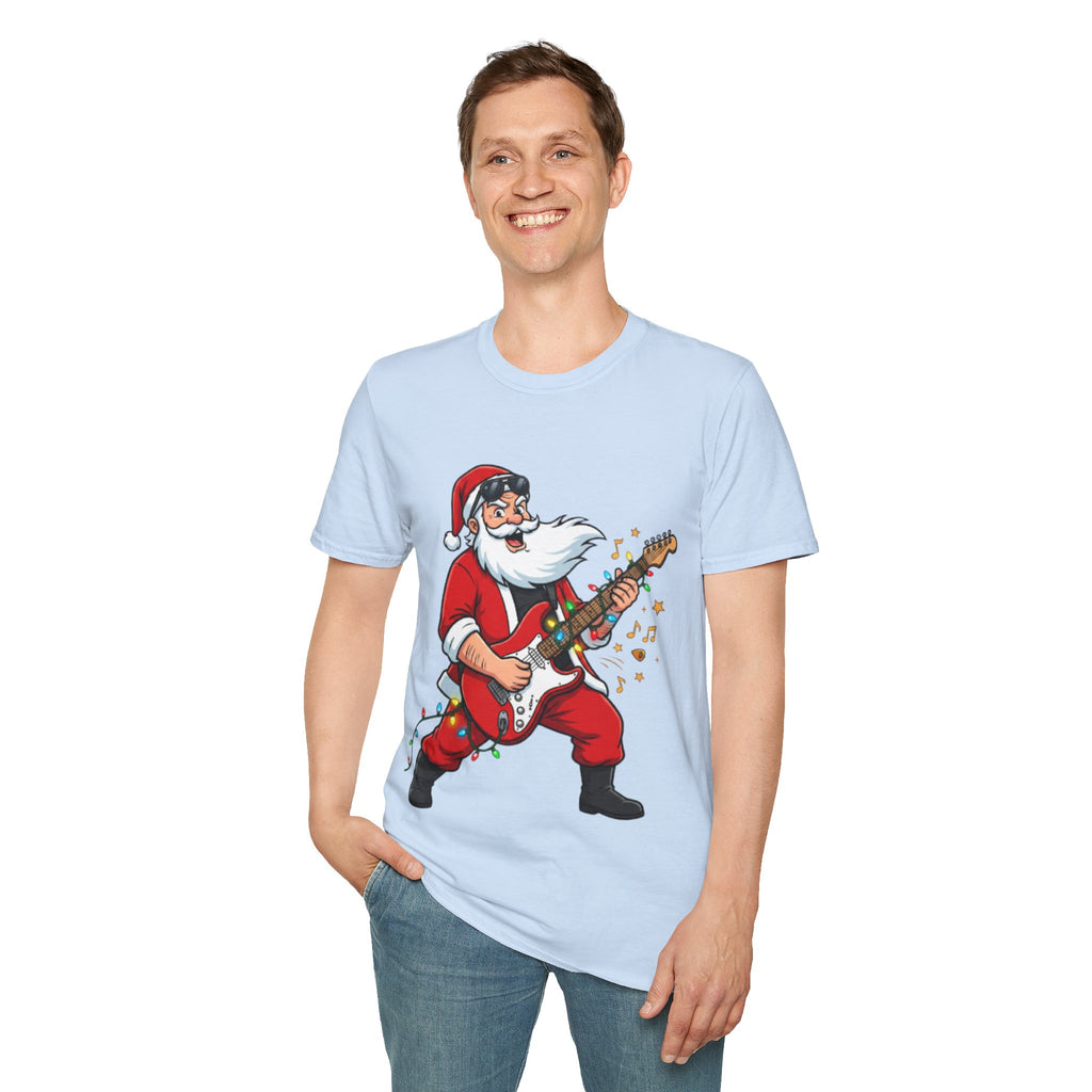 Rockin' Santa Tee | Funny & Cool Christmas T-shirt