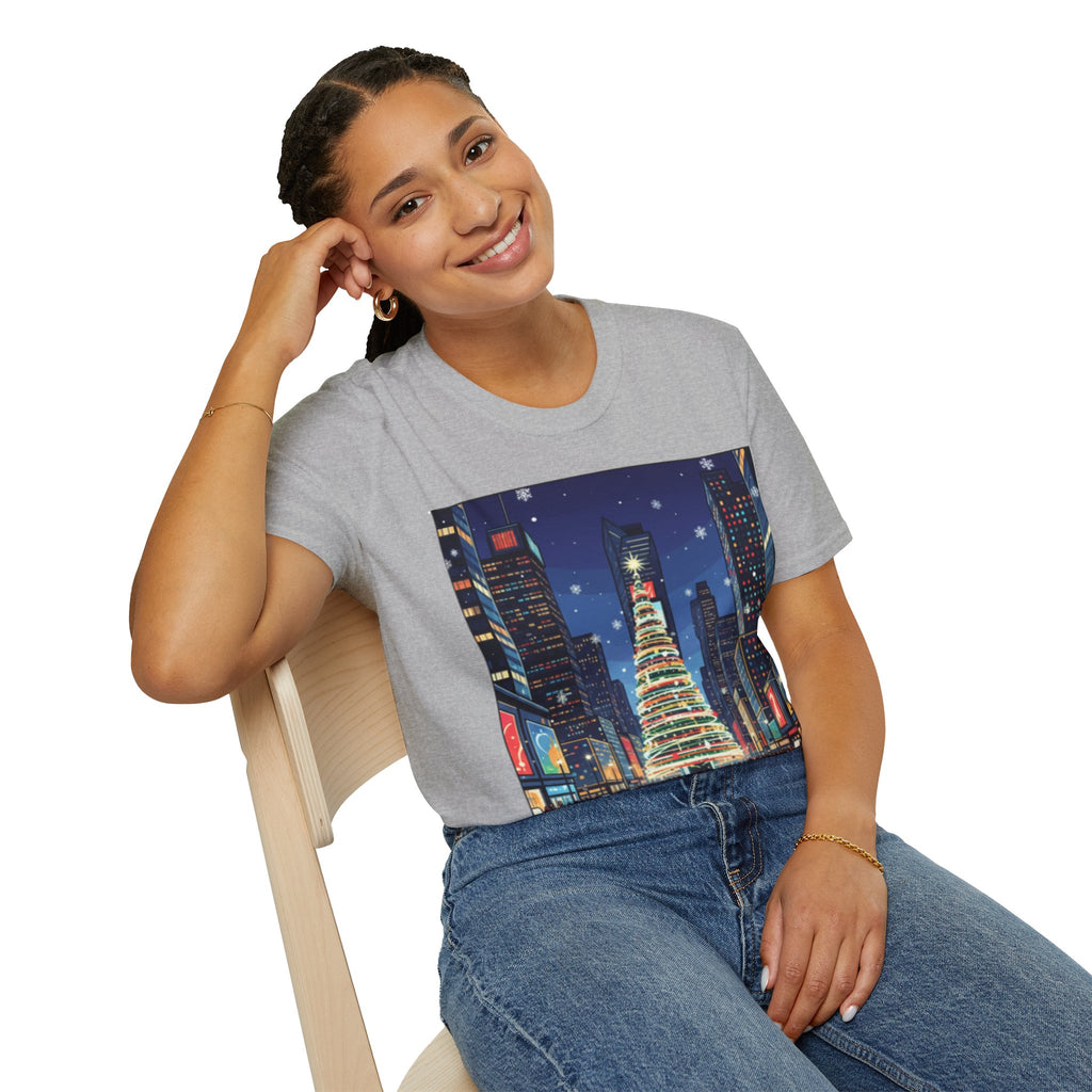 New York Christmas T-Shirt: Festive & Stylish