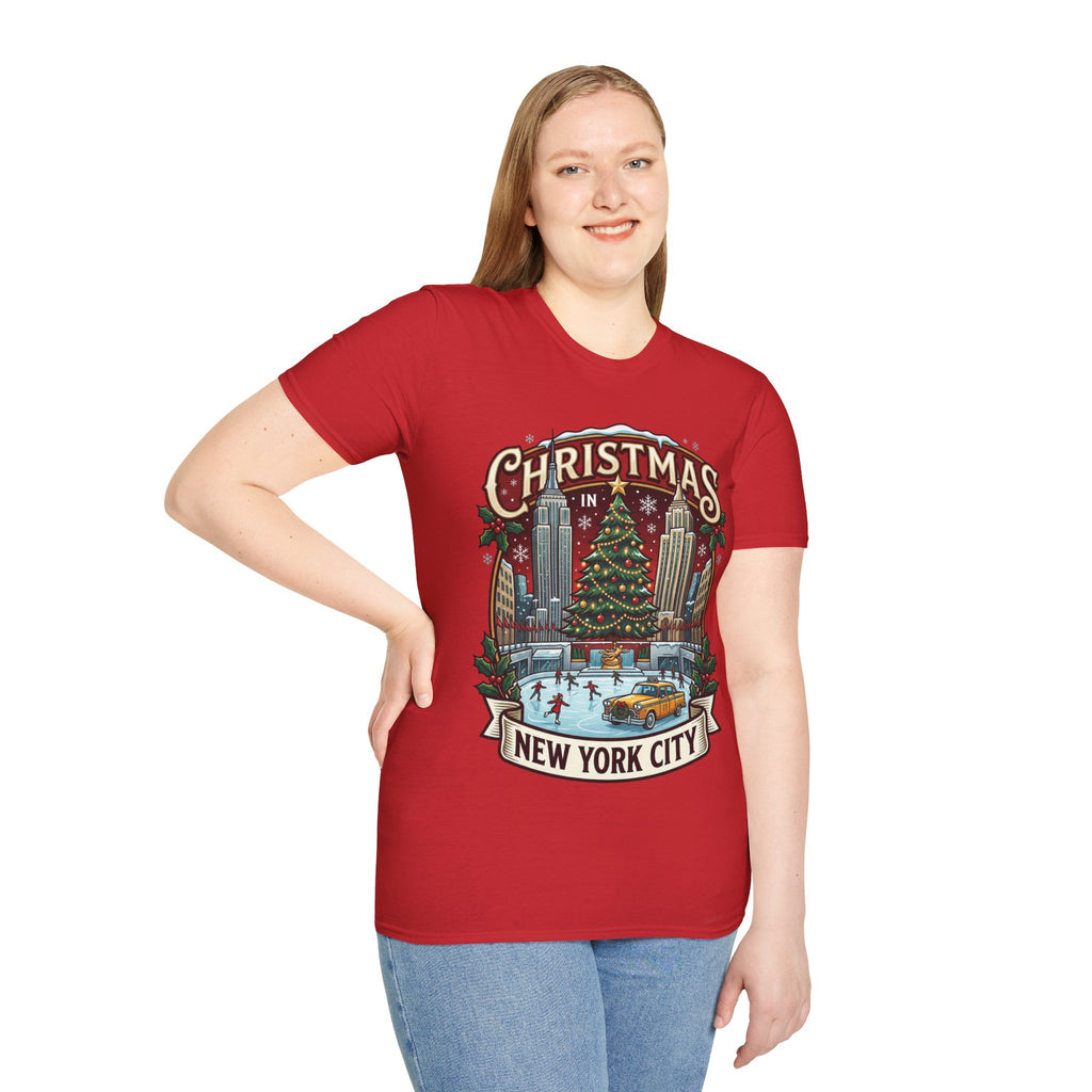 New York Christmas T-Shirt: Festive & Stylish