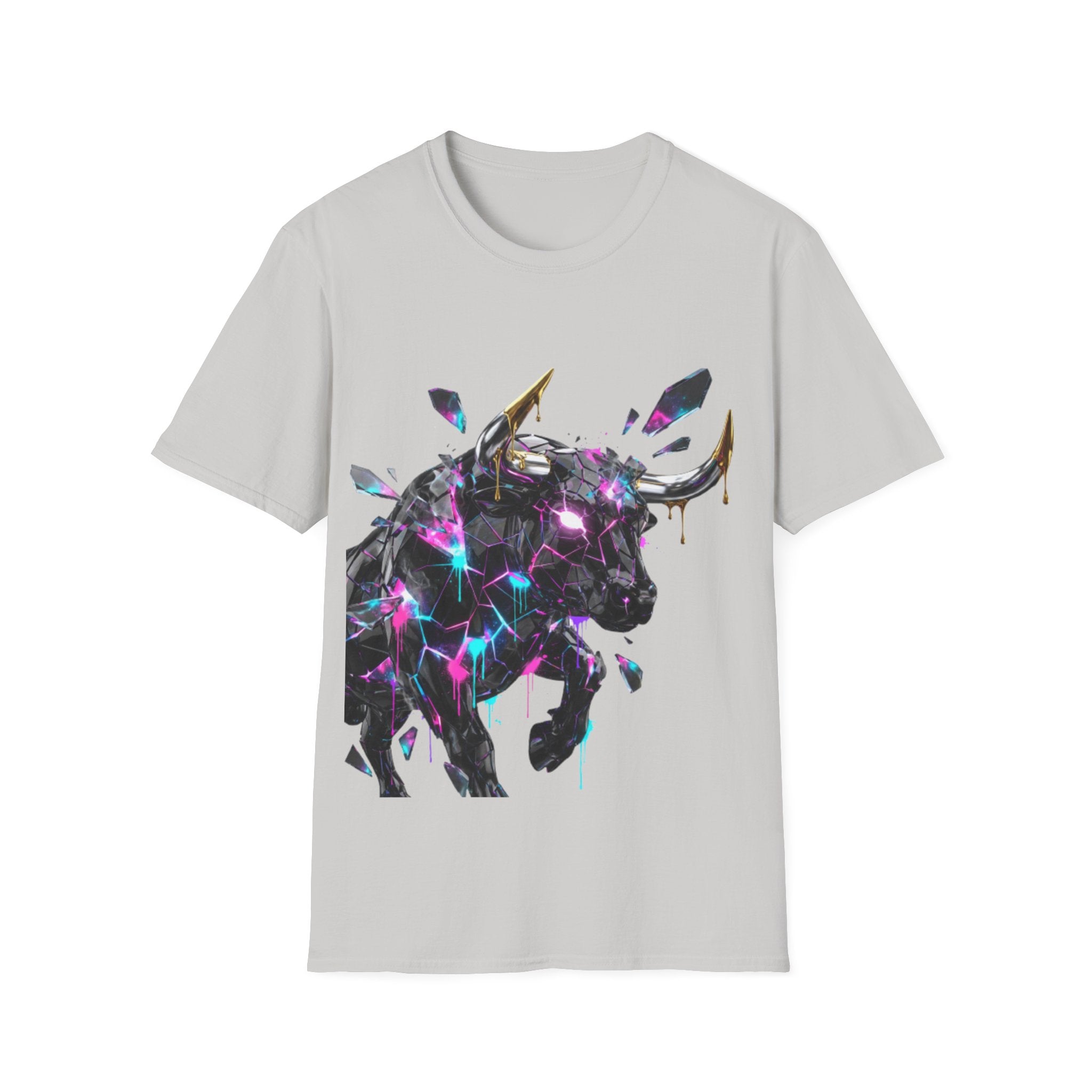 Neon Bull Unisex Tee - Trendy Urban Streetwear