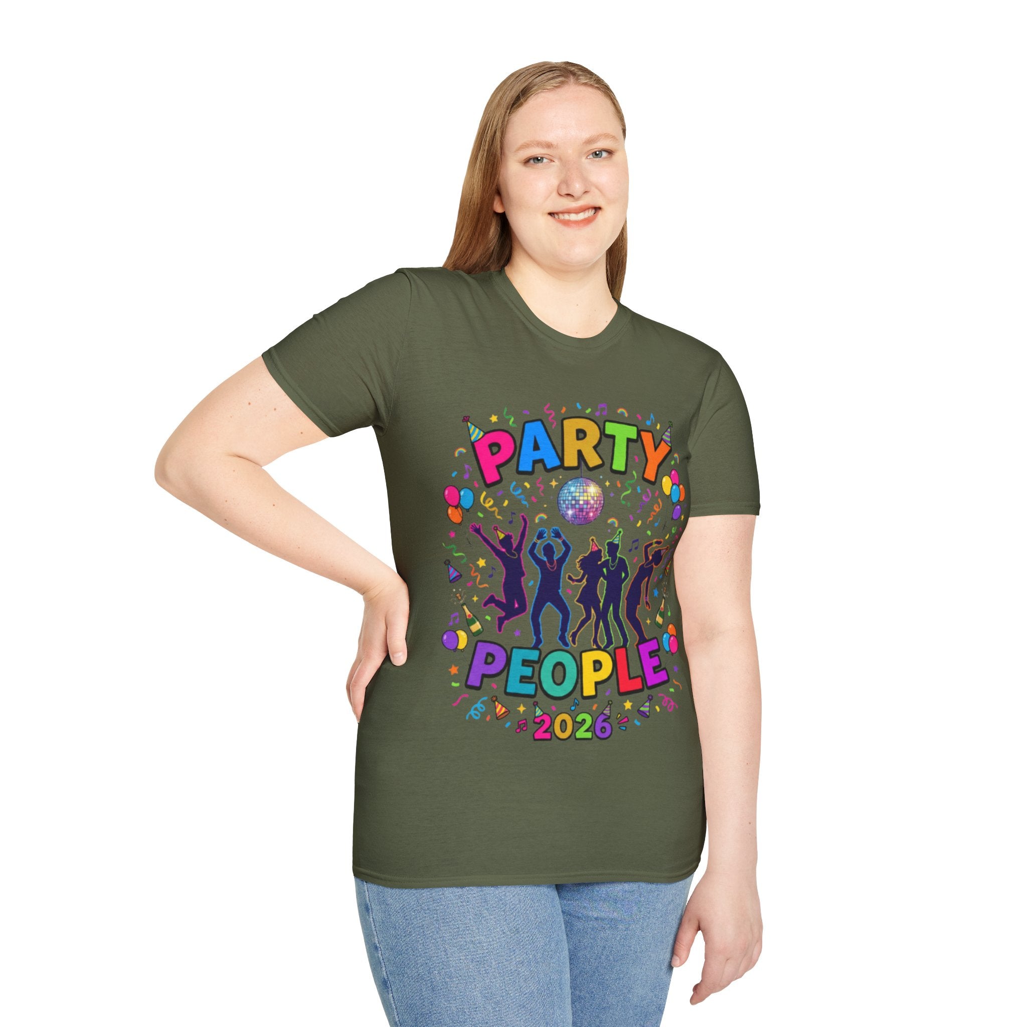 Party People 2026 Vibrant Streetwear Tee