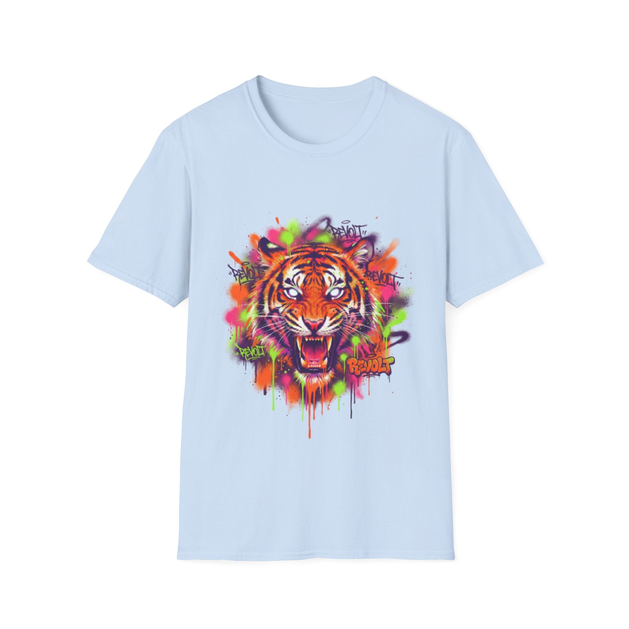 Trendy Urban Tiger Tee - Bold Streetwear Vibes