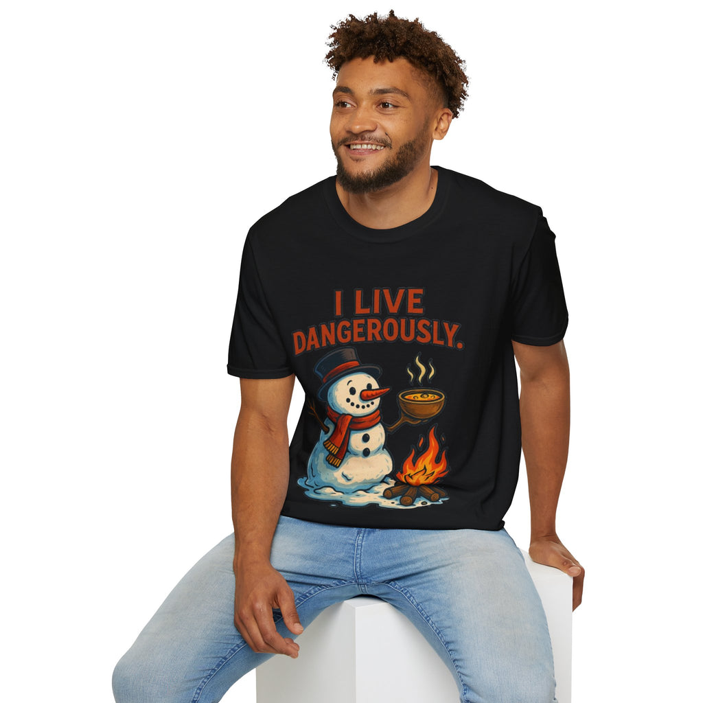 Melting Snowman Tee | Funny & Cool Christmas T-shirt