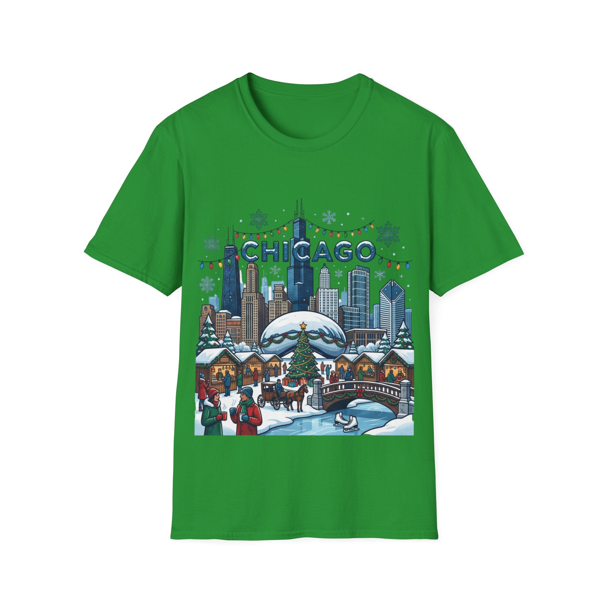 Chicago Christmas Tshirt