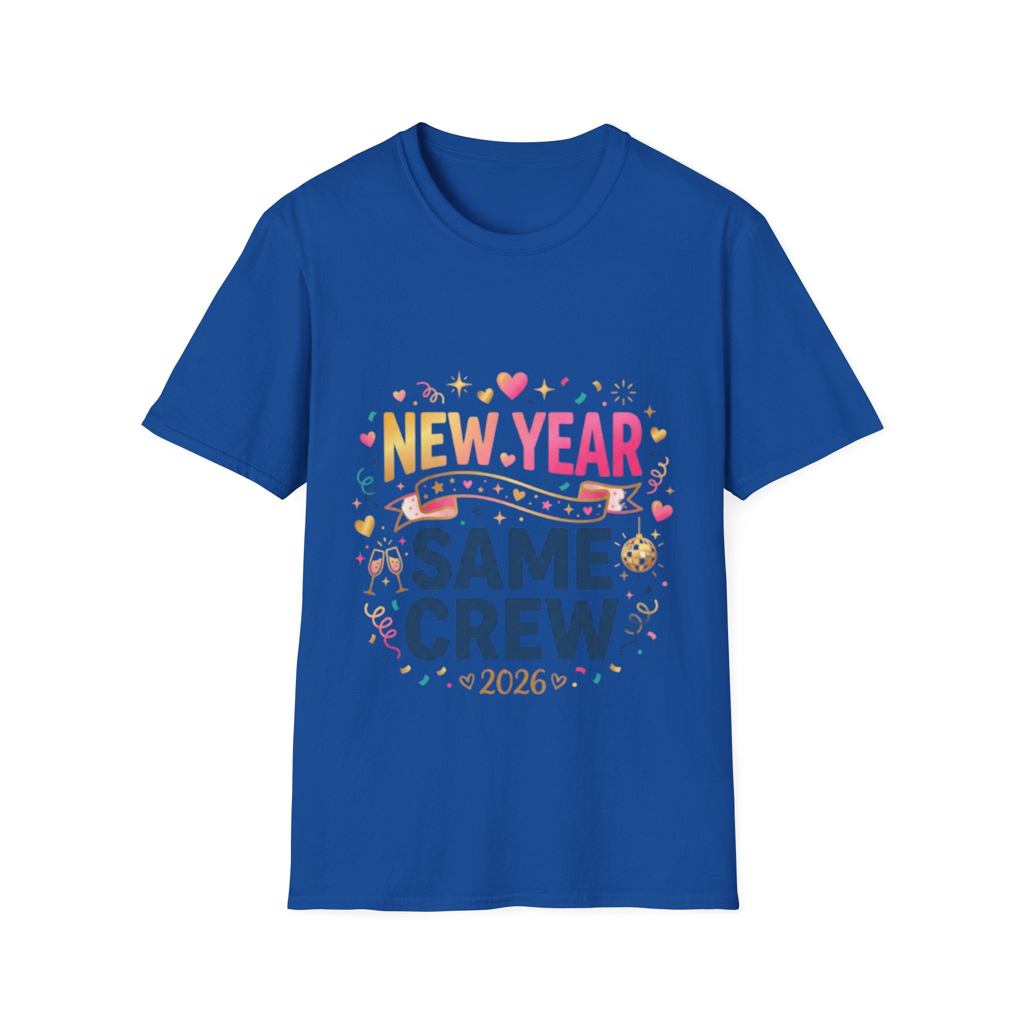 Trendy New Year Same Crew 2026 Streetwear Tee