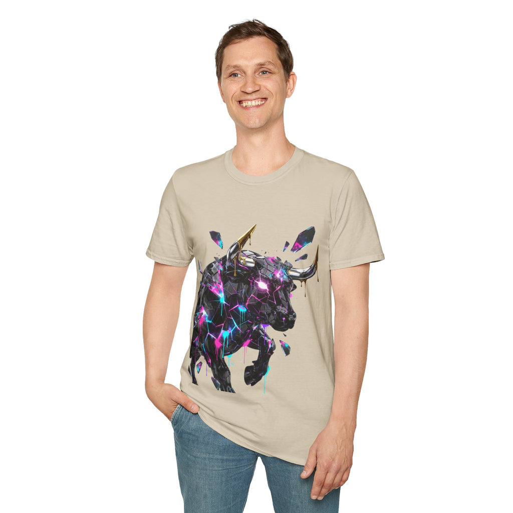 Neon Bull Unisex Tee - Trendy Urban Streetwear