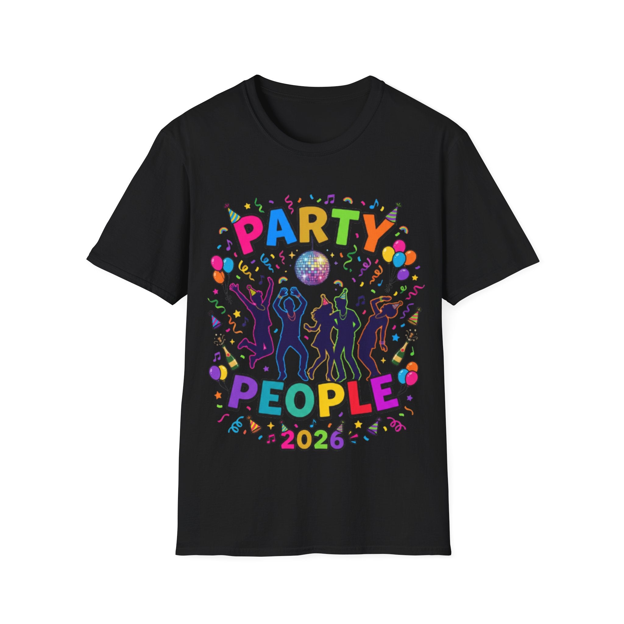 Party People 2026 Vibrant Streetwear Tee