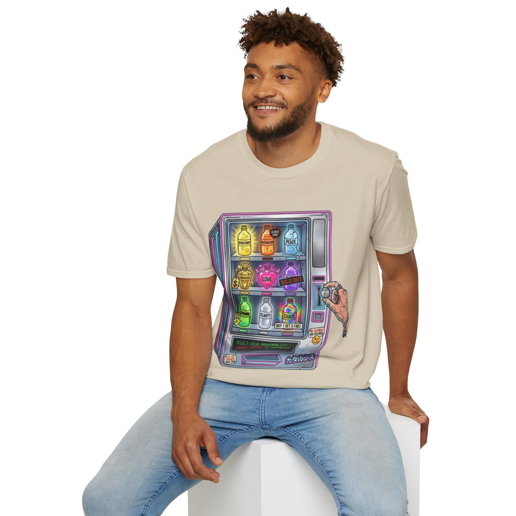 Urban Vending Machine T-Shirt - Trendy Streetwear
