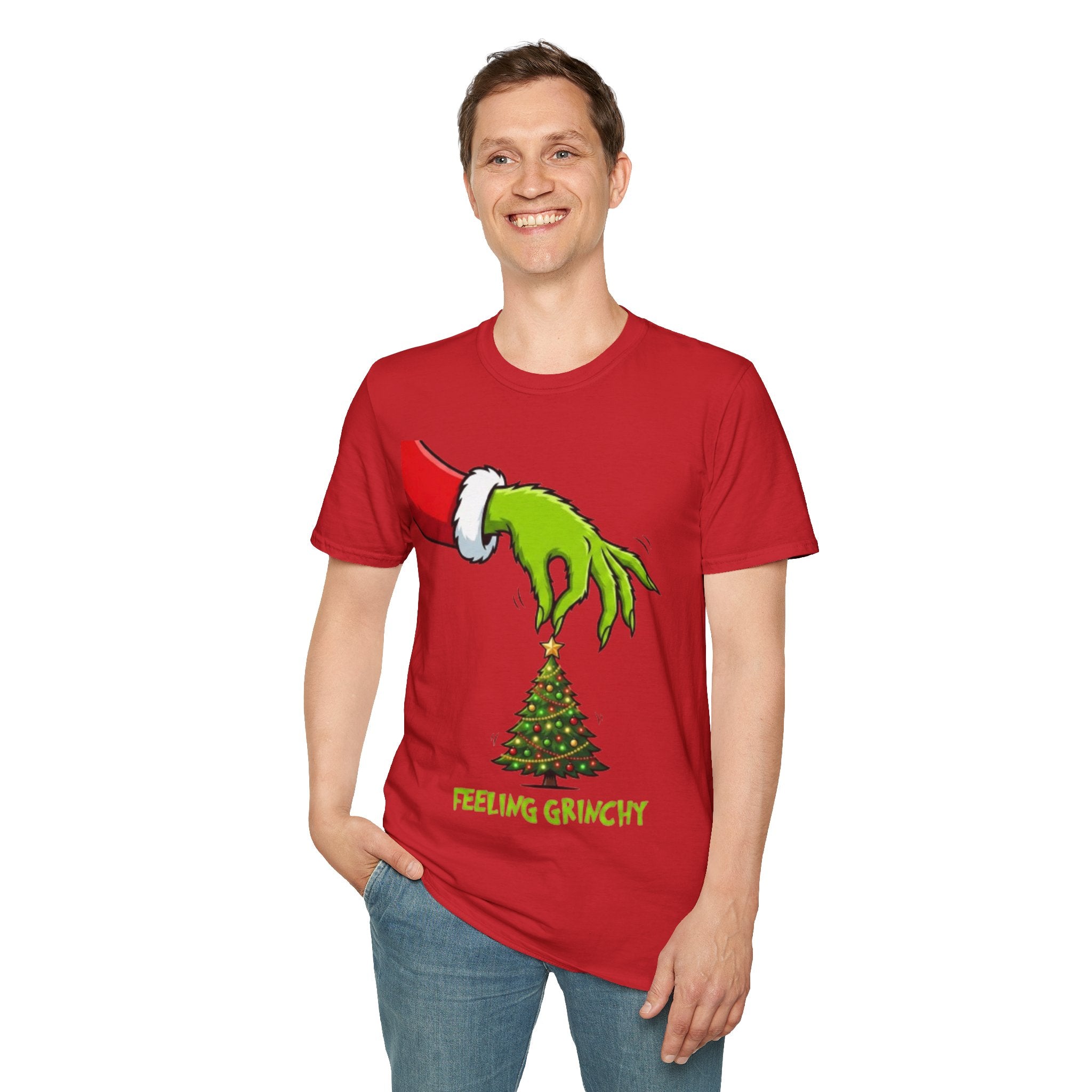 Feeling Grinchy T-shirt | Funny Grinch Christmas T-shirt
