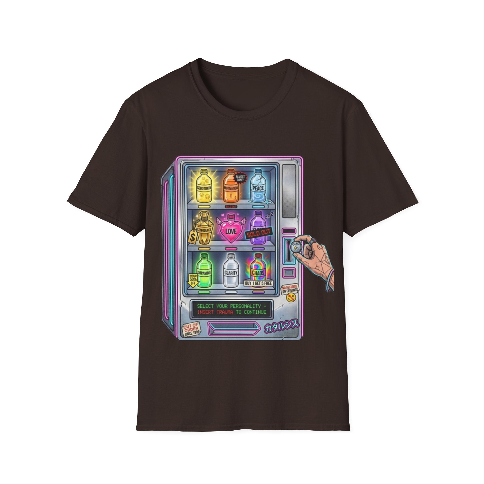Urban Vending Machine T-Shirt - Trendy Streetwear