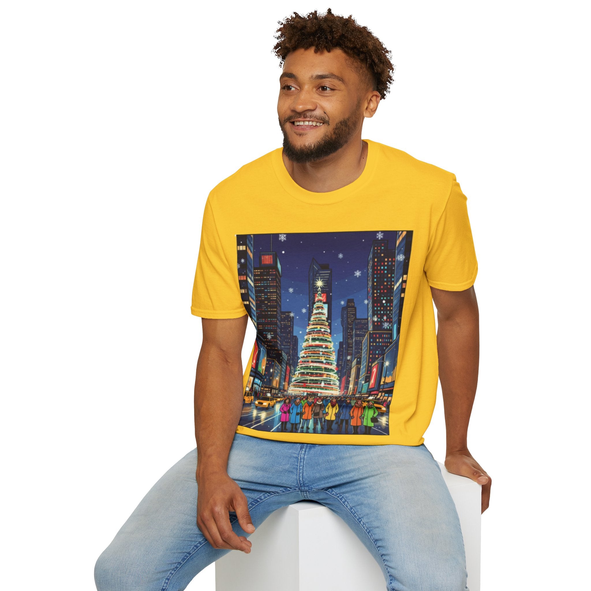 New York Christmas T-Shirt: Festive & Stylish