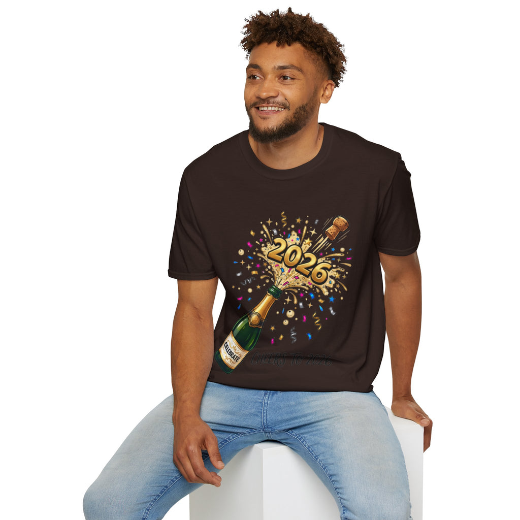 Celebrate 2026 Urban Streetwear Tee - Trendy Vibes