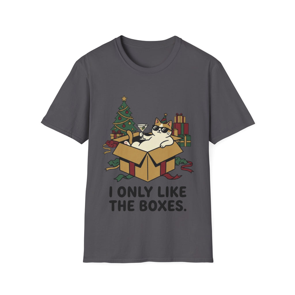 Cat Holiday Spirit Tee | Funny & Cool Christmas T-shirt