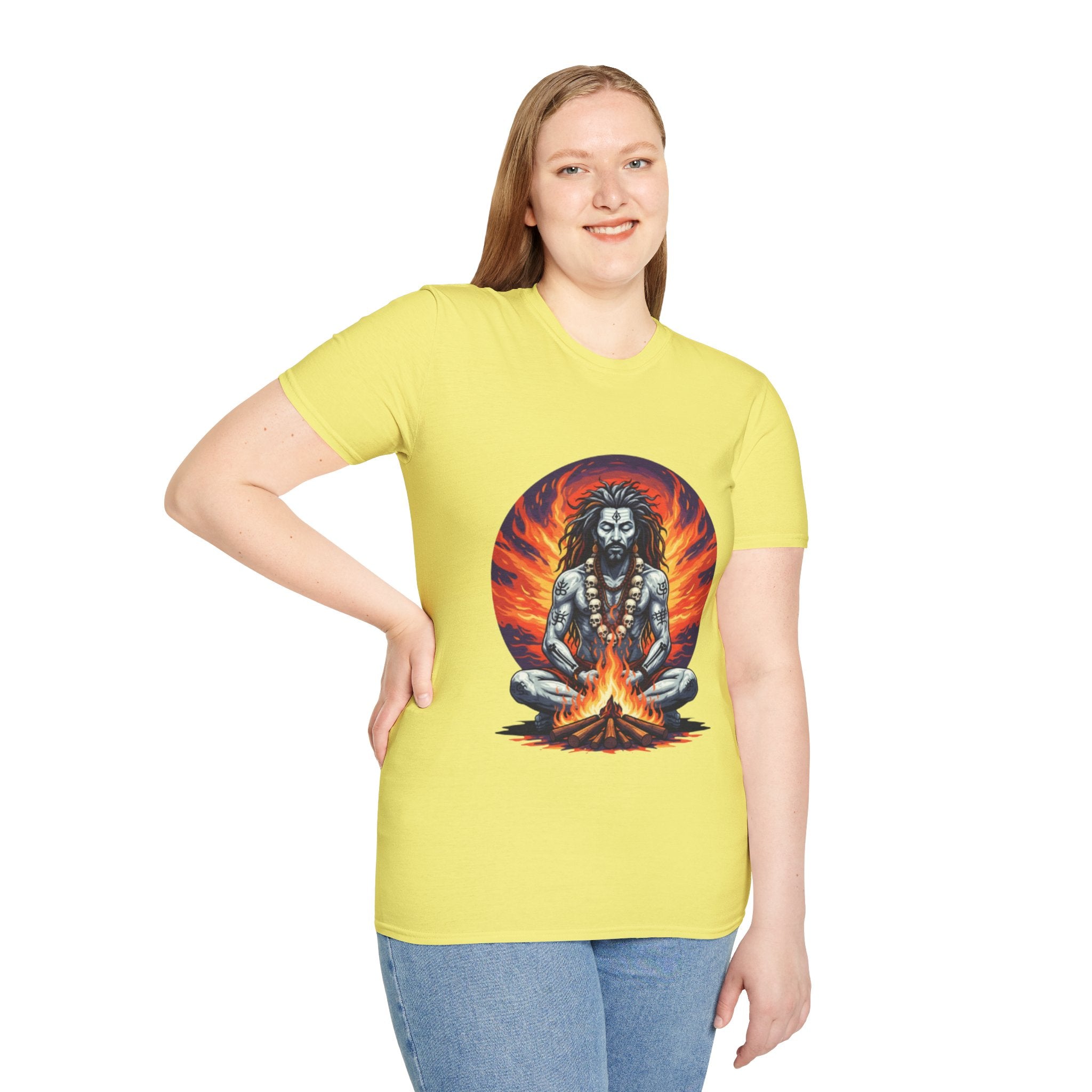 Authentic Aghori India T-Shirt: Bold Cultural Statement