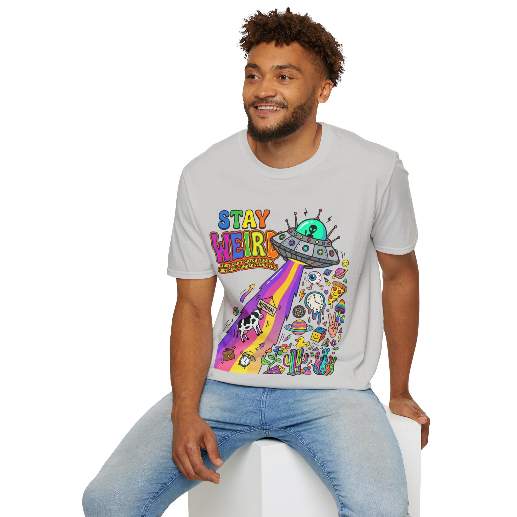 Stay Weird Tee - Trendy Urban Streetwear