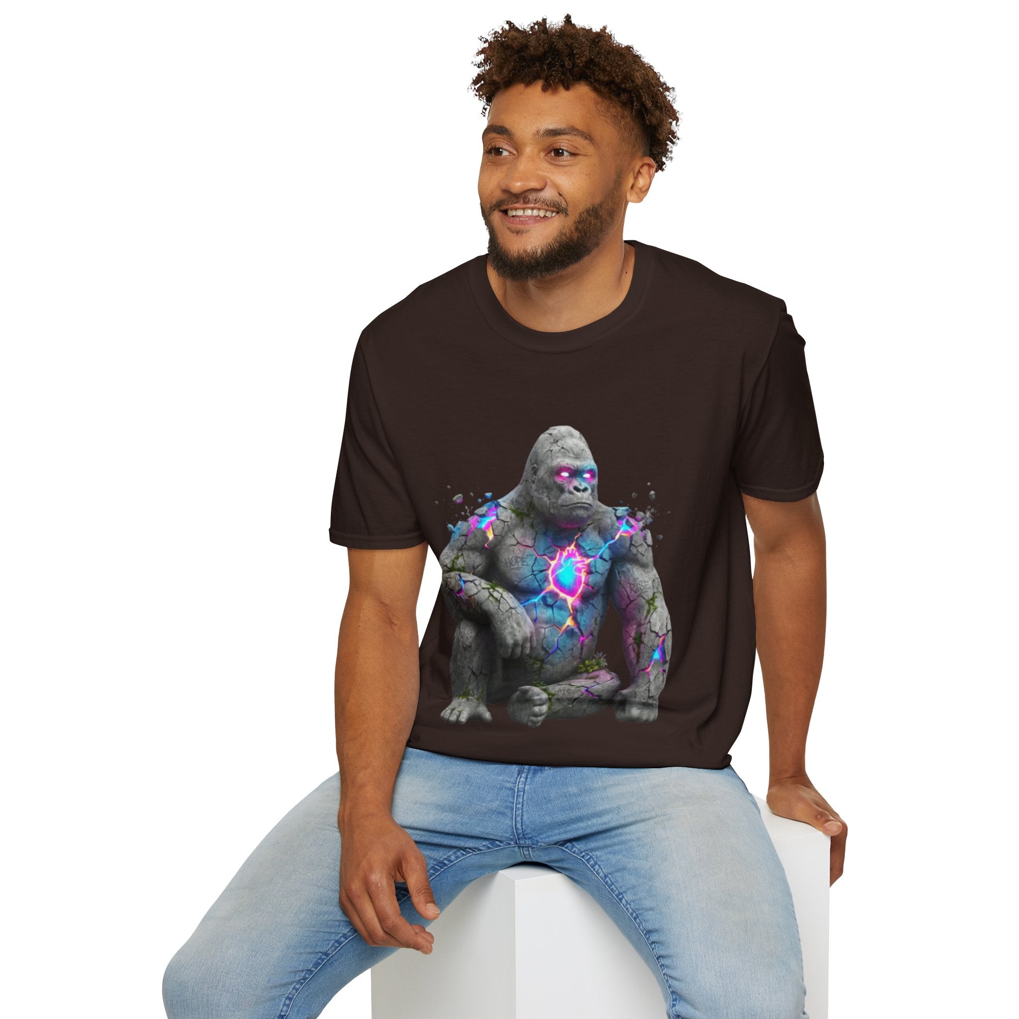 Urban Stone Gorilla Graphic Tee - Trendy Streetwear
