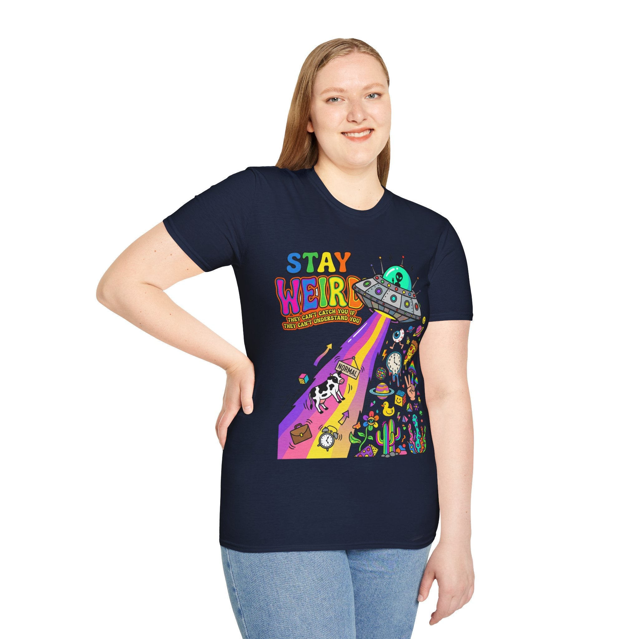 Stay Weird Tee - Trendy Urban Streetwear