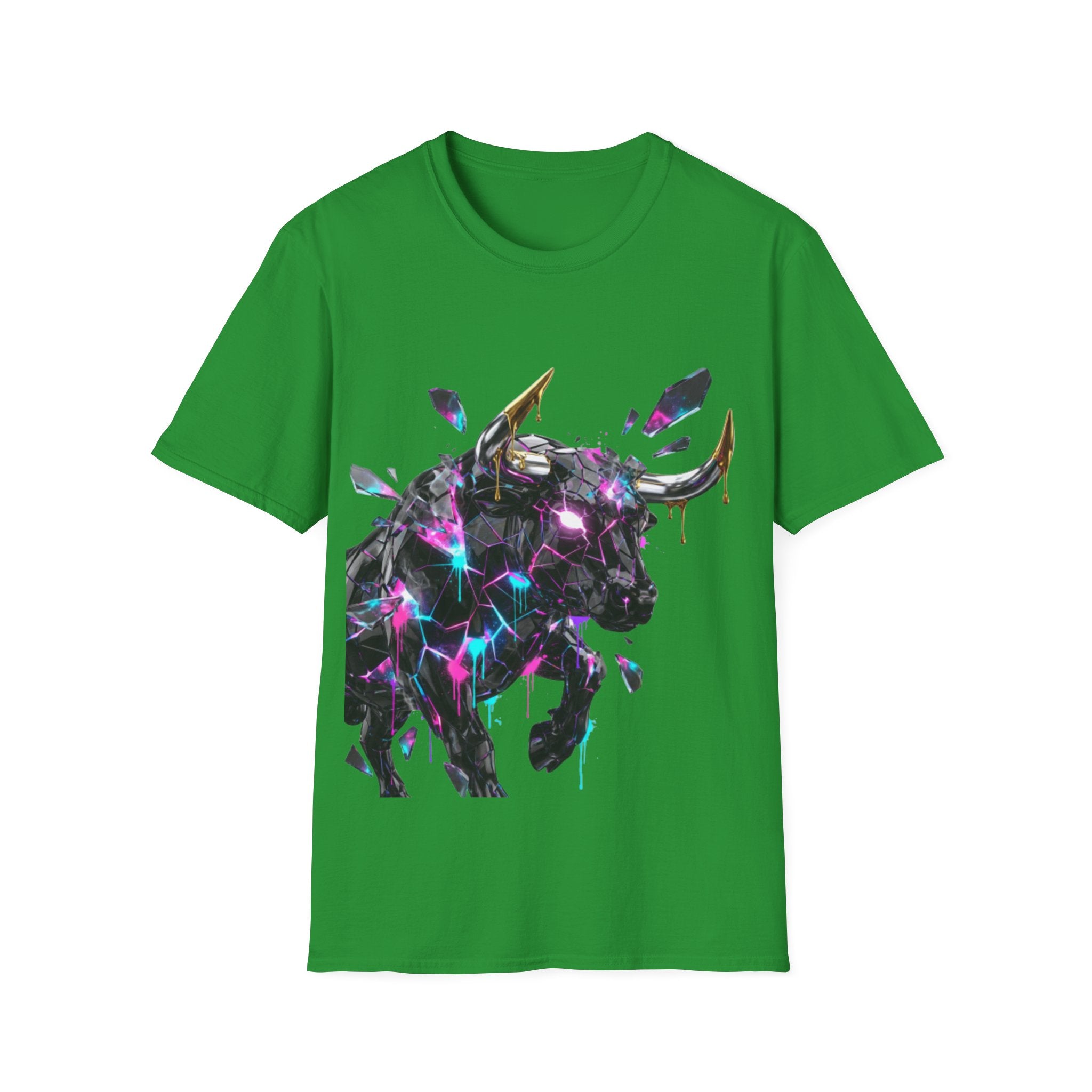 Neon Bull Unisex Tee - Trendy Urban Streetwear
