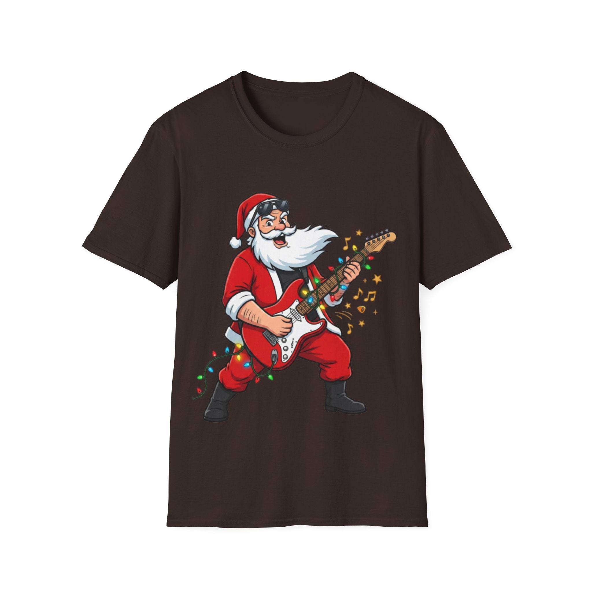 Rockin' Santa Tee - Trendy Urban Streetwear Vibe