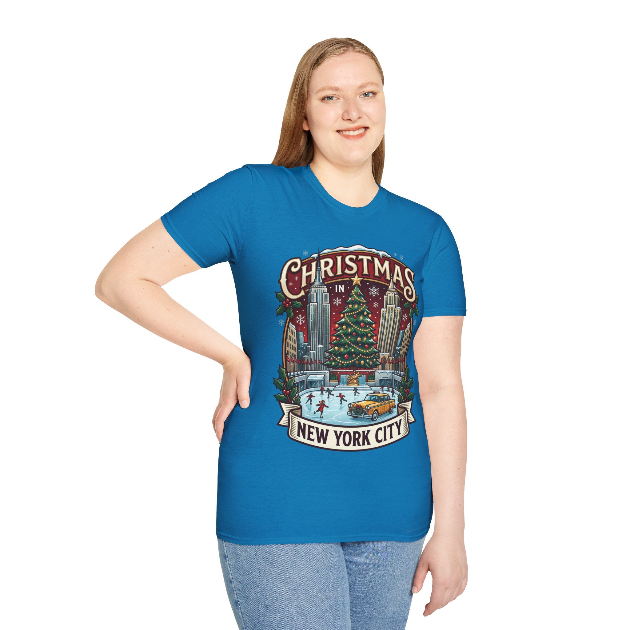 New York Christmas T-Shirt: Festive & Stylish