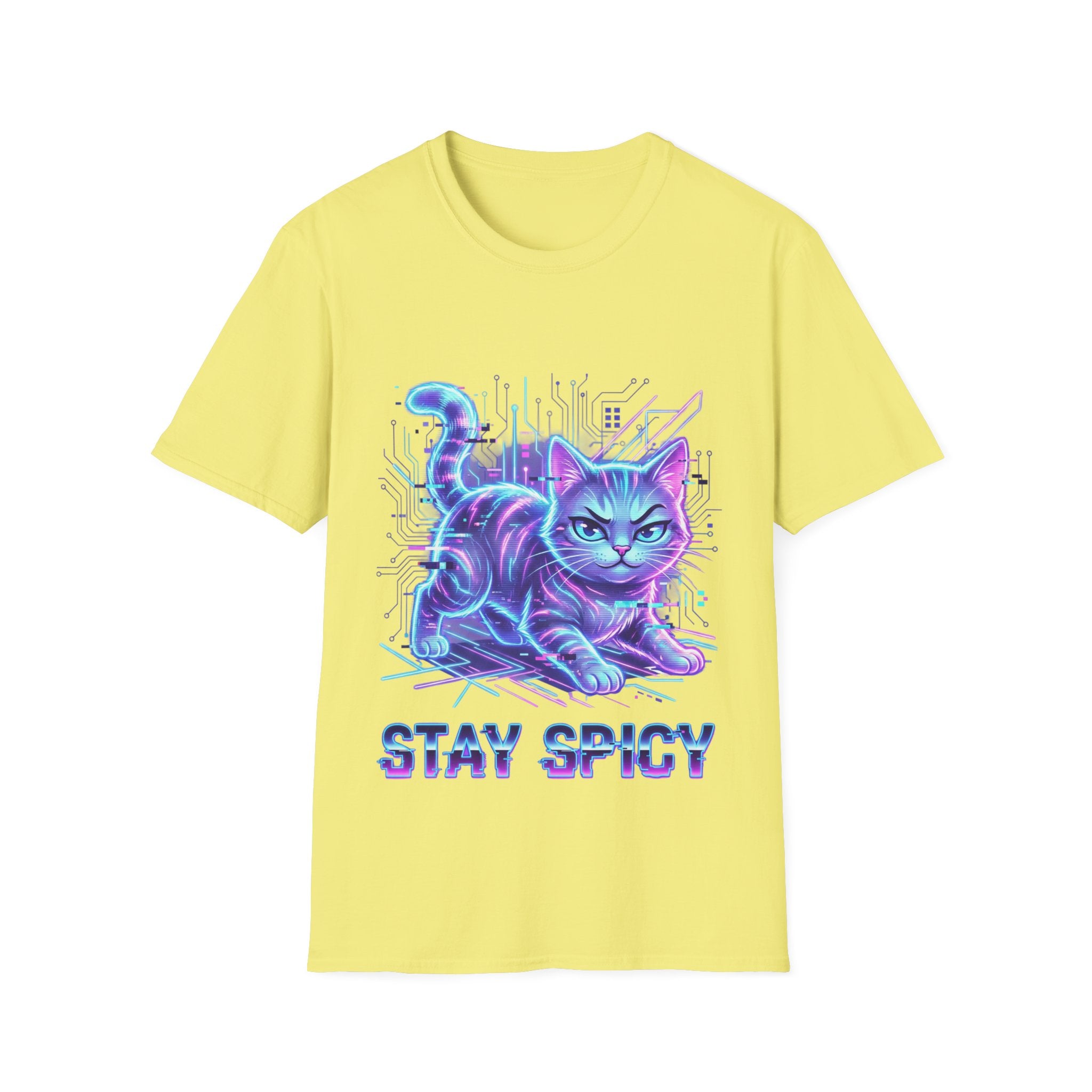 Revolt Drip: Cyber Cat T-shirt