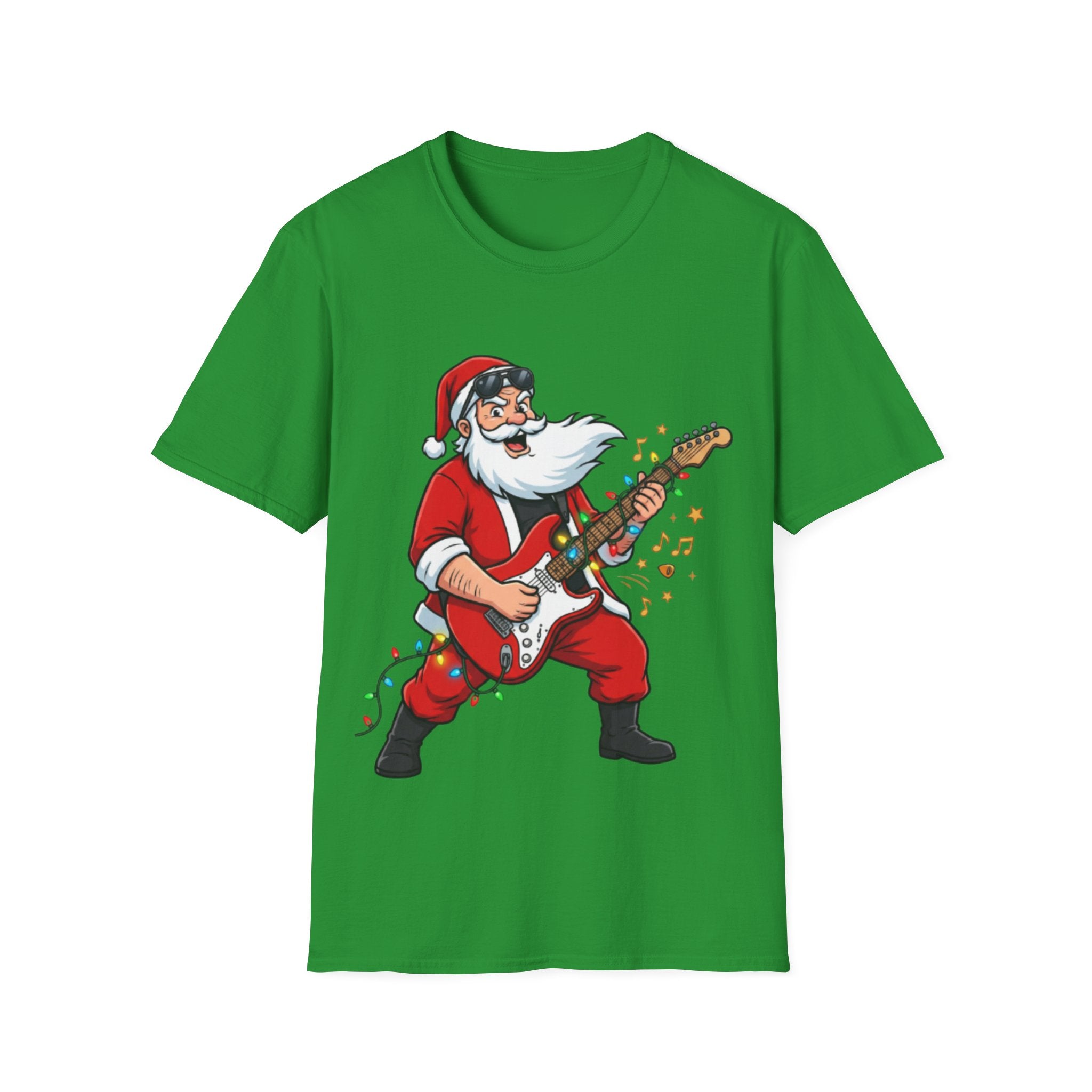 Rockin' Santa Tee - Trendy Urban Streetwear Vibe