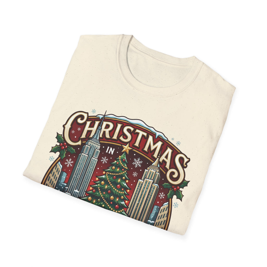 New York Christmas T-Shirt: Festive & Stylish