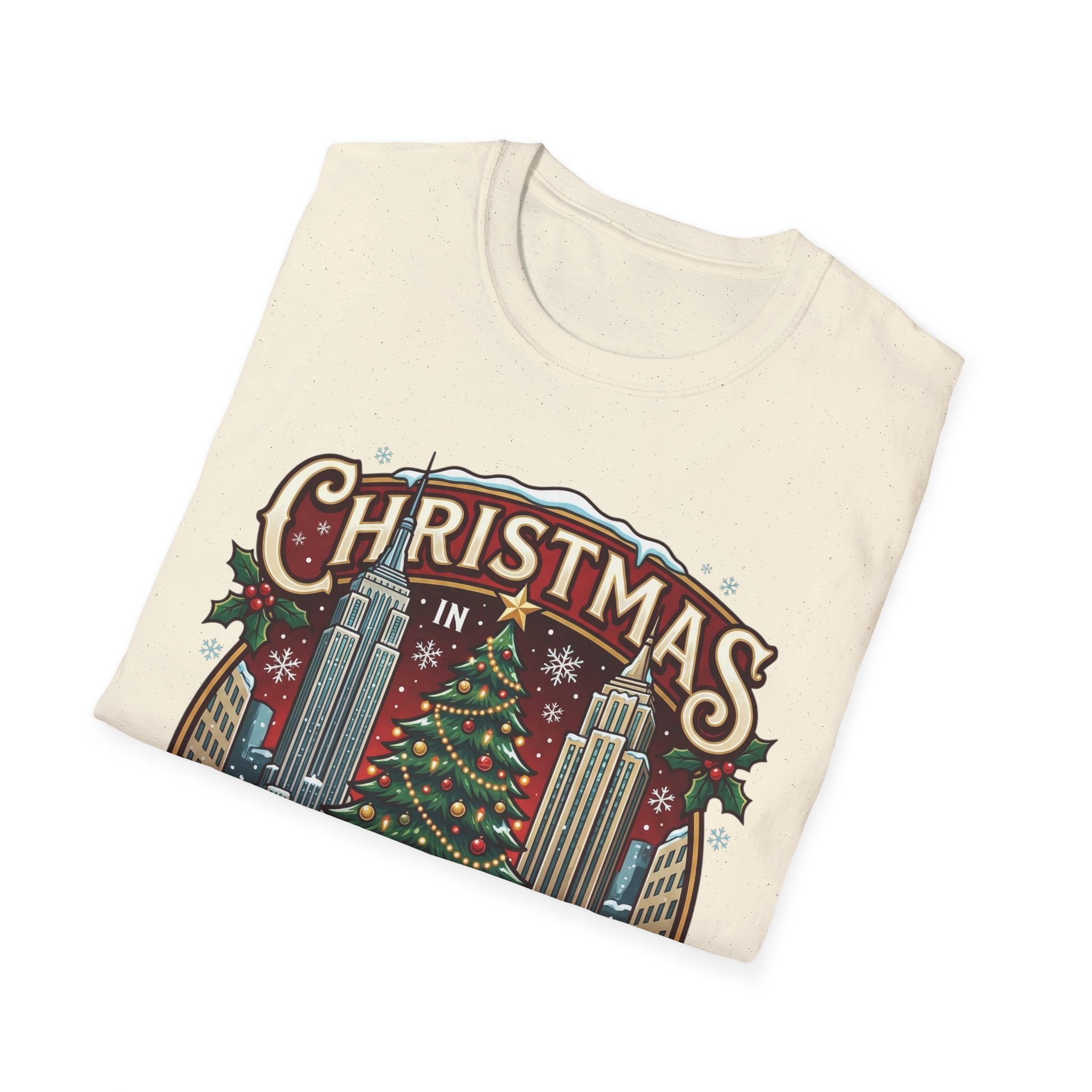 New York Christmas T-Shirt: Festive & Stylish