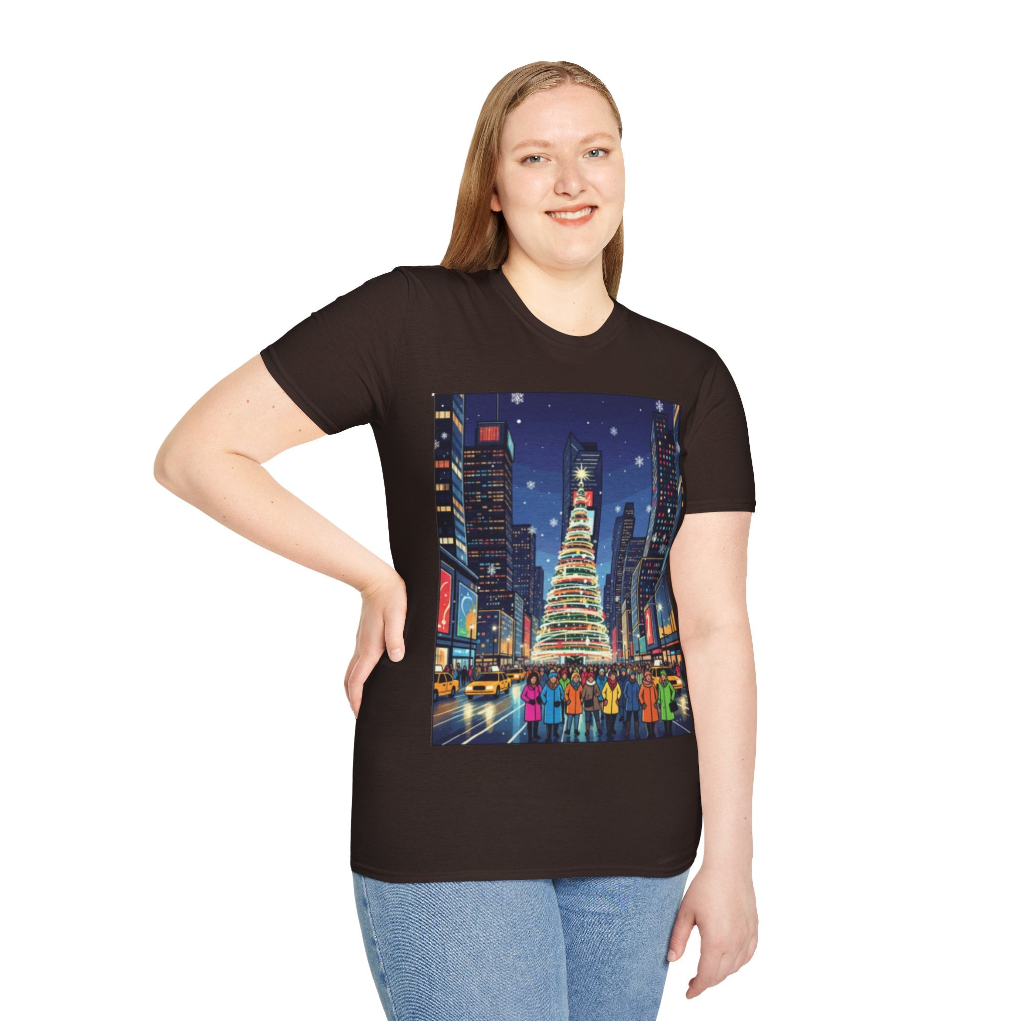 New York Christmas T-Shirt: Festive & Stylish